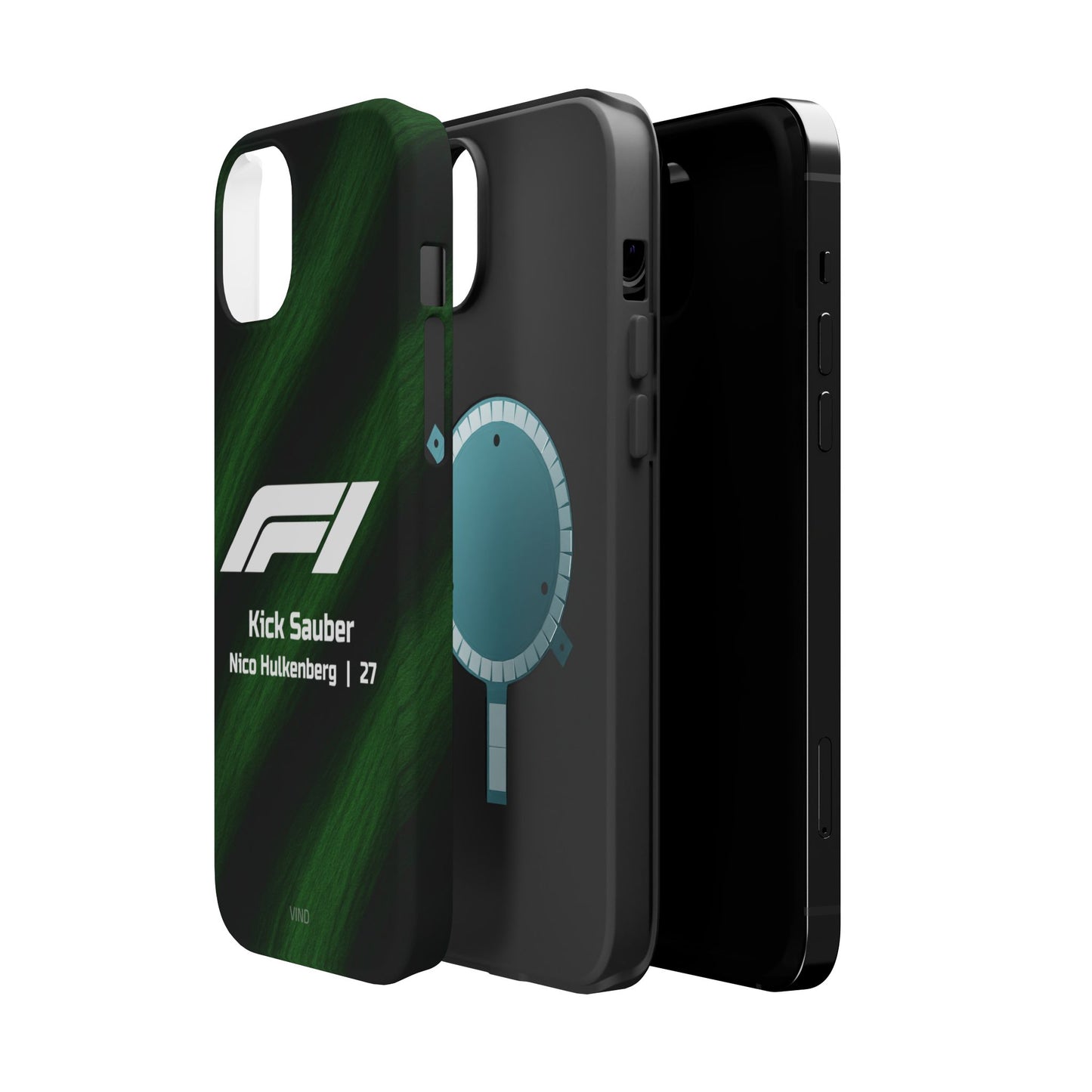 Nico Hülkenberg Kick Sauber F1 Phone Case – 2025 Season Official Design | MagSafe