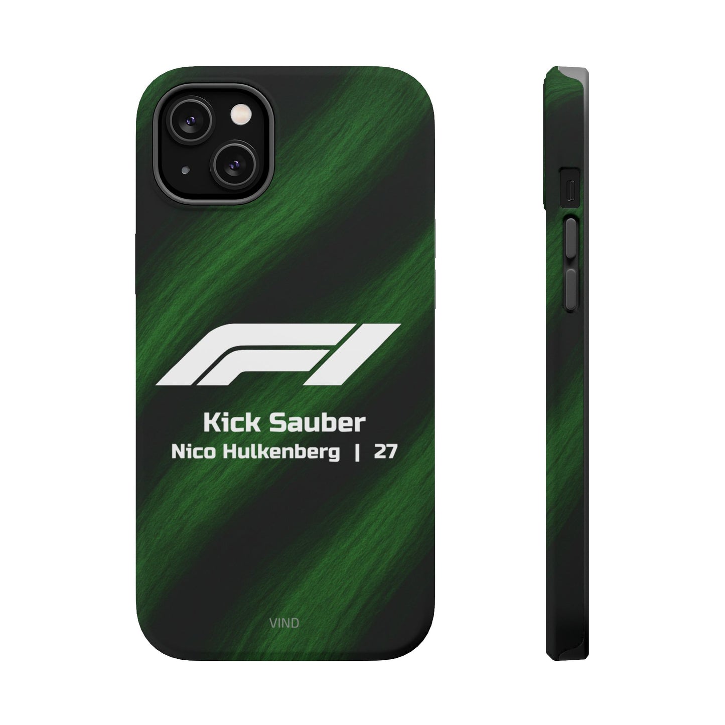 Nico Hülkenberg Kick Sauber F1 Phone Case – 2025 Season Official Design | MagSafe