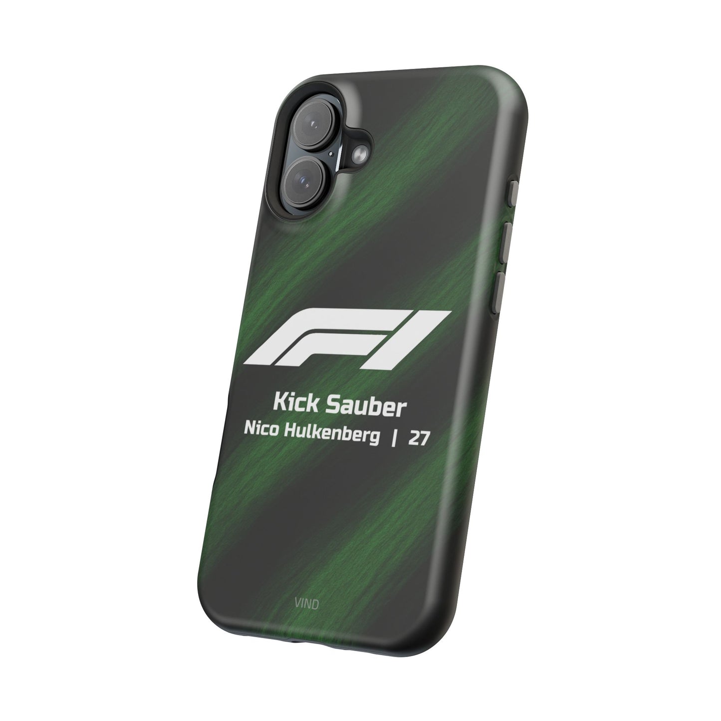 Nico Hülkenberg Kick Sauber F1 Phone Case – 2025 Season Official Design | MagSafe