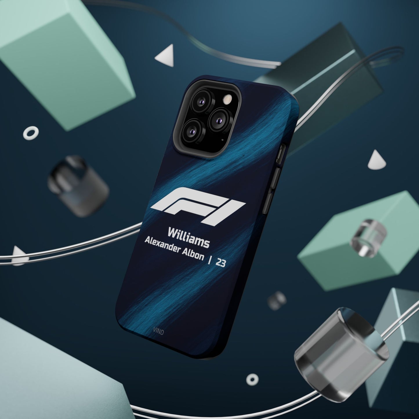 Alexander Albon Williams F1 Phone Case – 2025 Season Official Design | MagSafe