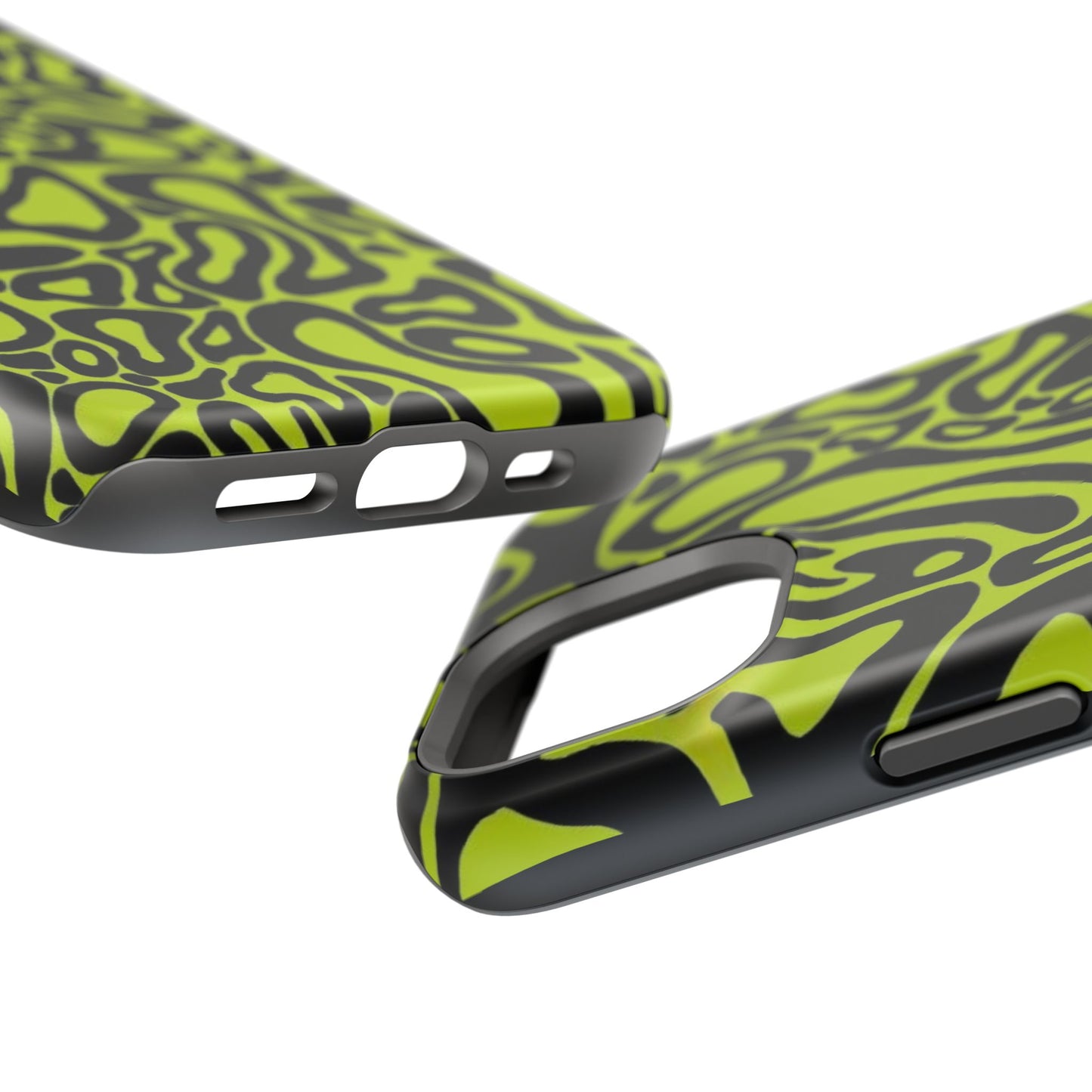 McLaren Formula 1 Phone Case – Neon Green Abstract Design