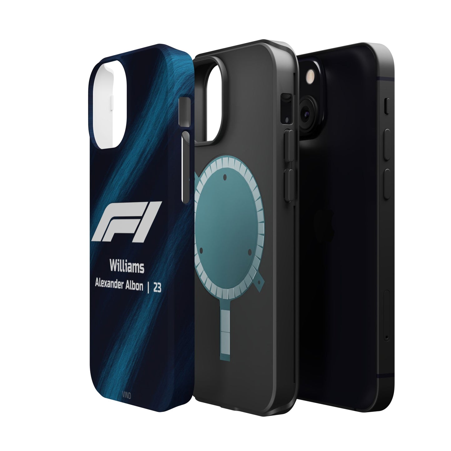 Alexander Albon Williams F1 Phone Case – 2025 Season Official Design | MagSafe