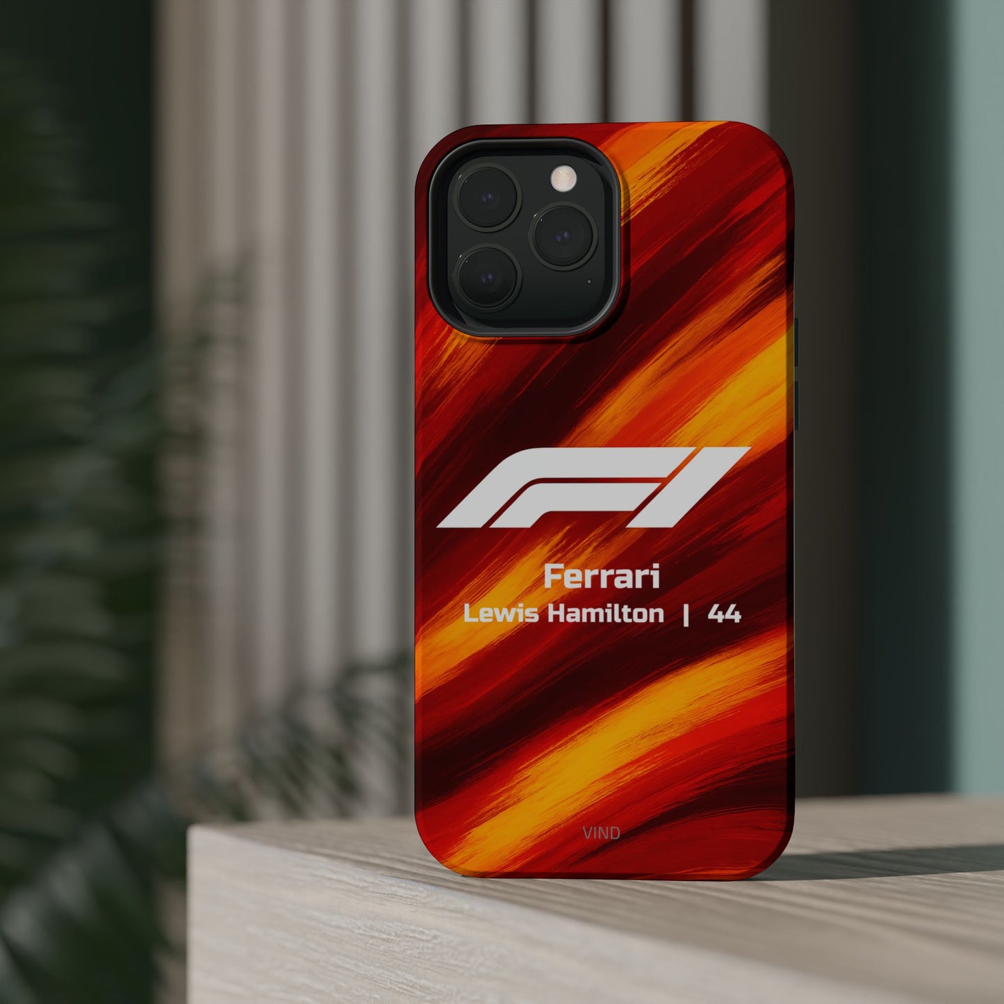 Lewis Hamilton Ferrari F1 Phone Case – 2025 Season Official Design | MagSafe