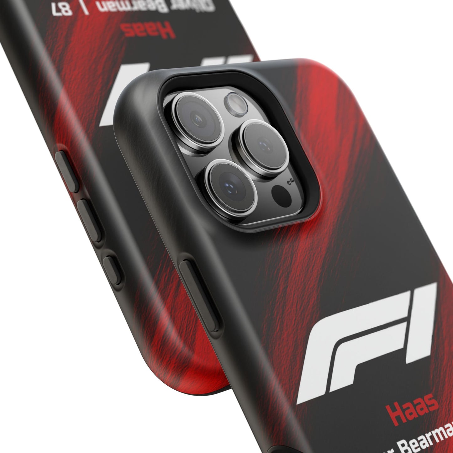 Oliver Bearman Haas F1 Phone Case – 2025 Season Official Design | MagSafe
