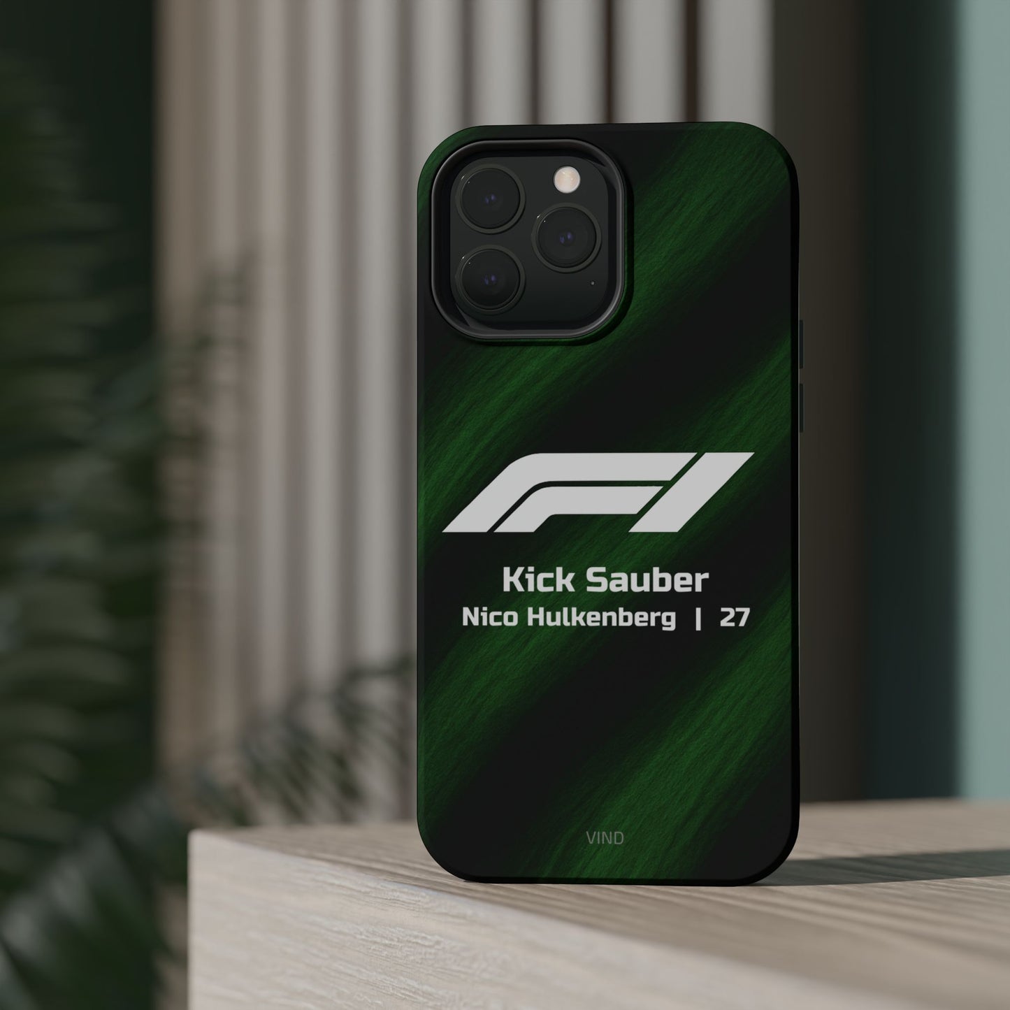 Nico Hülkenberg Kick Sauber F1 Phone Case – 2025 Season Official Design | MagSafe