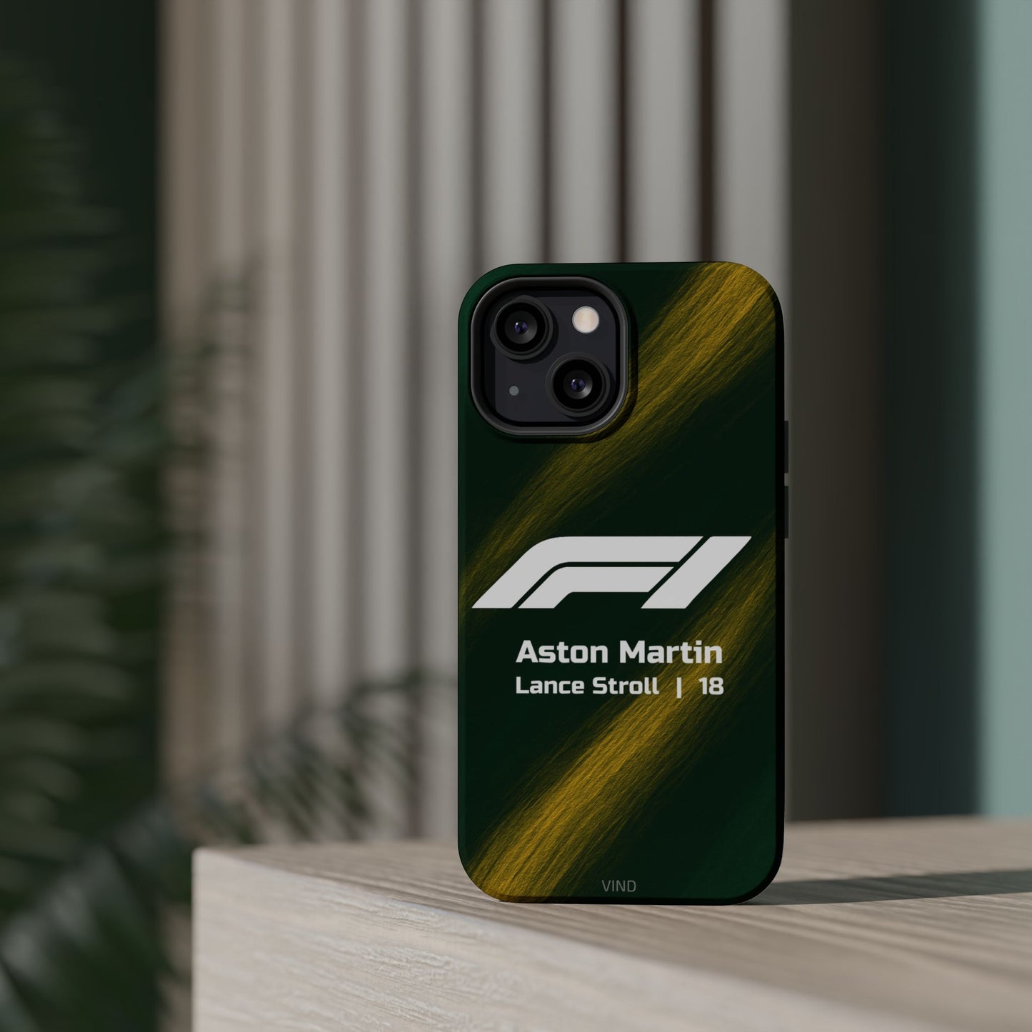 Lance Stroll Aston Martin F1 Phone Case – 2025 Season Official Design | MagSafe