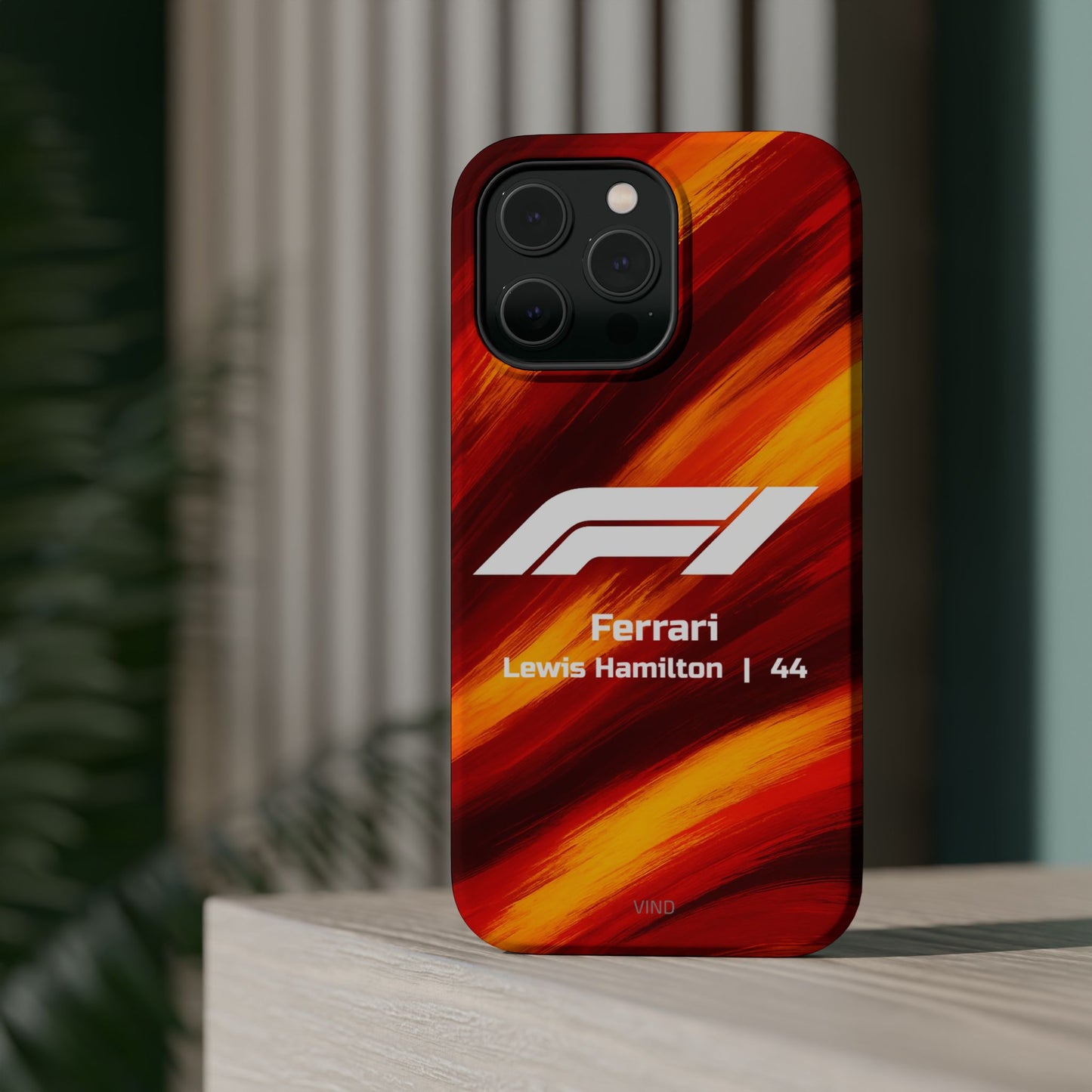 Lewis Hamilton Ferrari F1 Phone Case – 2025 Season Official Design | MagSafe