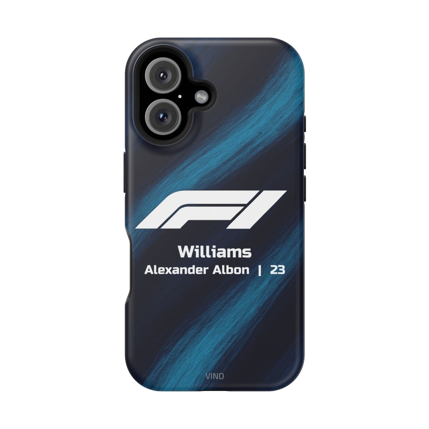 Alexander Albon Williams F1 Phone Case – 2025 Season Official Design | MagSafe