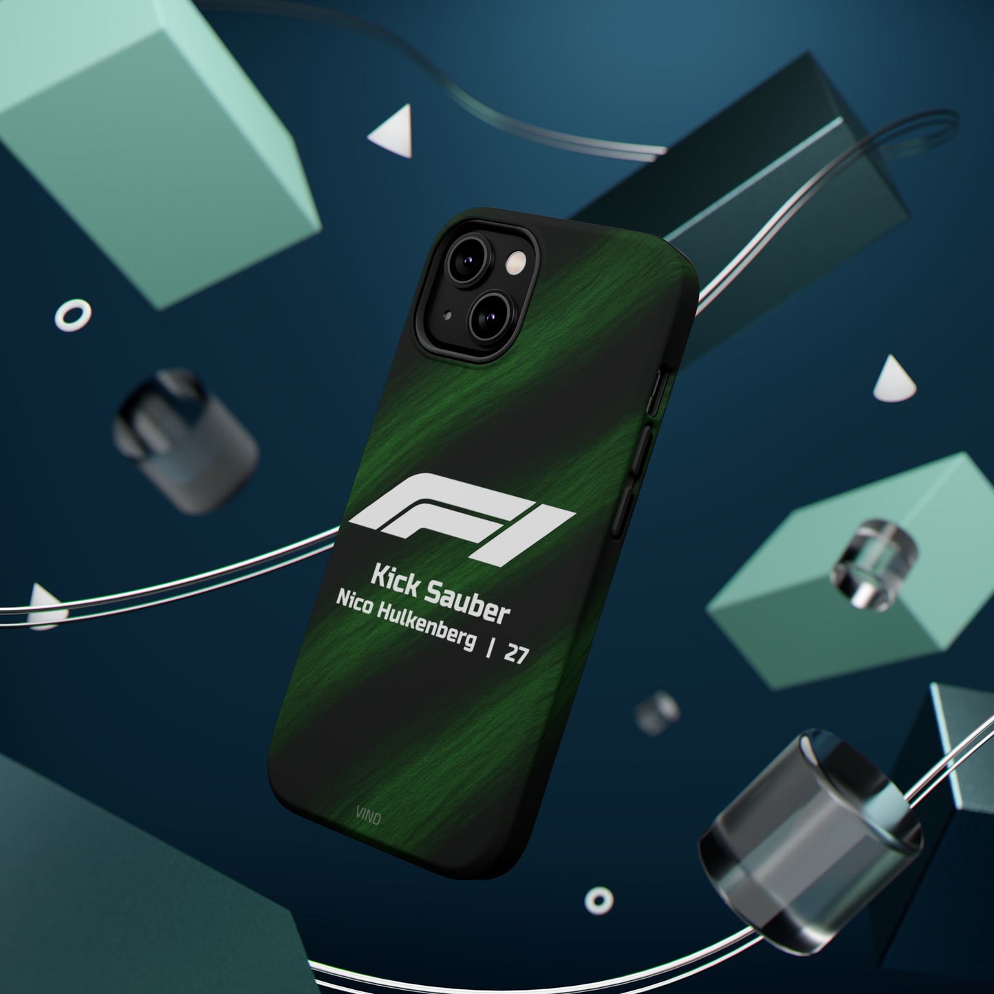 Nico Hülkenberg Kick Sauber F1 Phone Case – 2025 Season Official Design | MagSafe