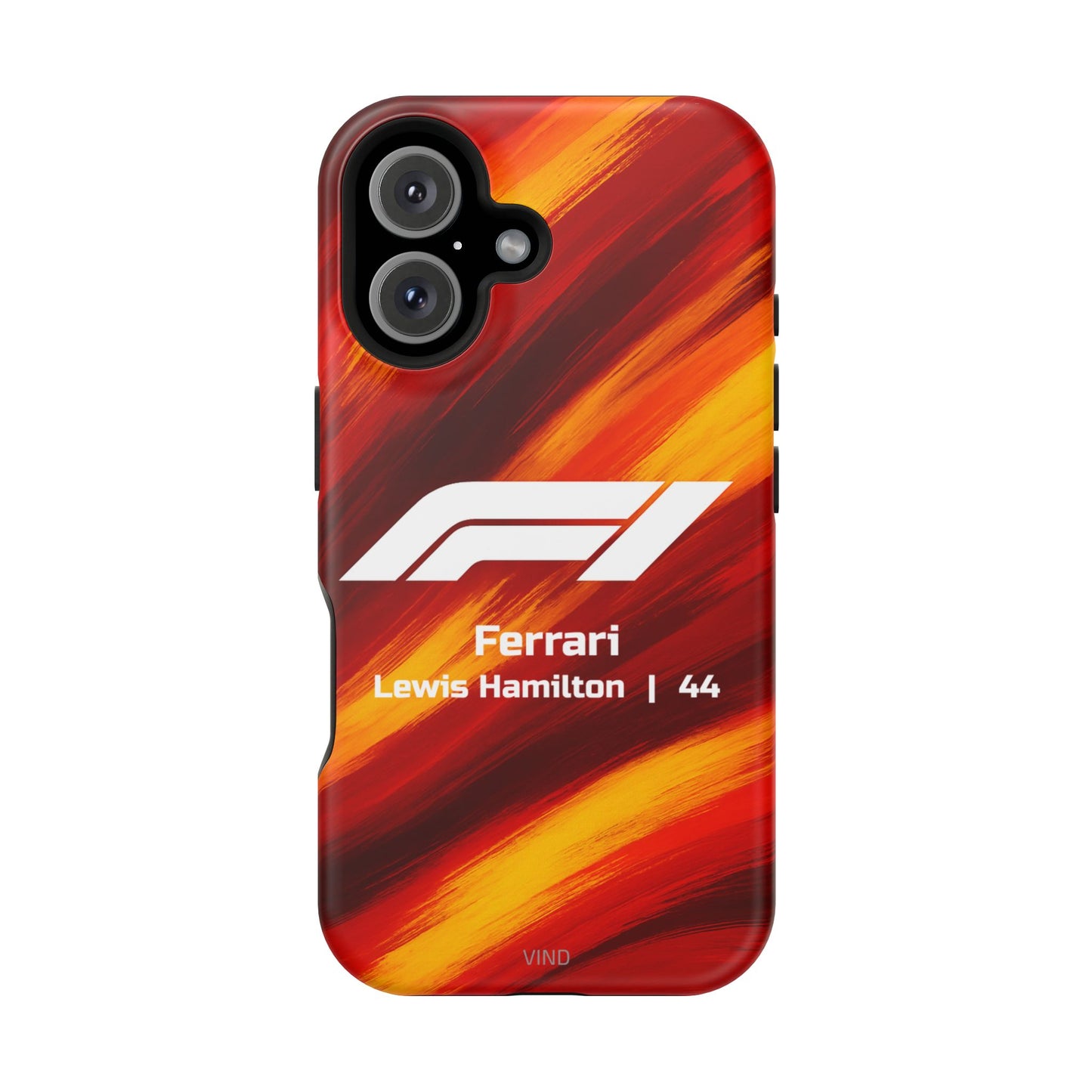 Lewis Hamilton Ferrari F1 Phone Case – 2025 Season Official Design | MagSafe