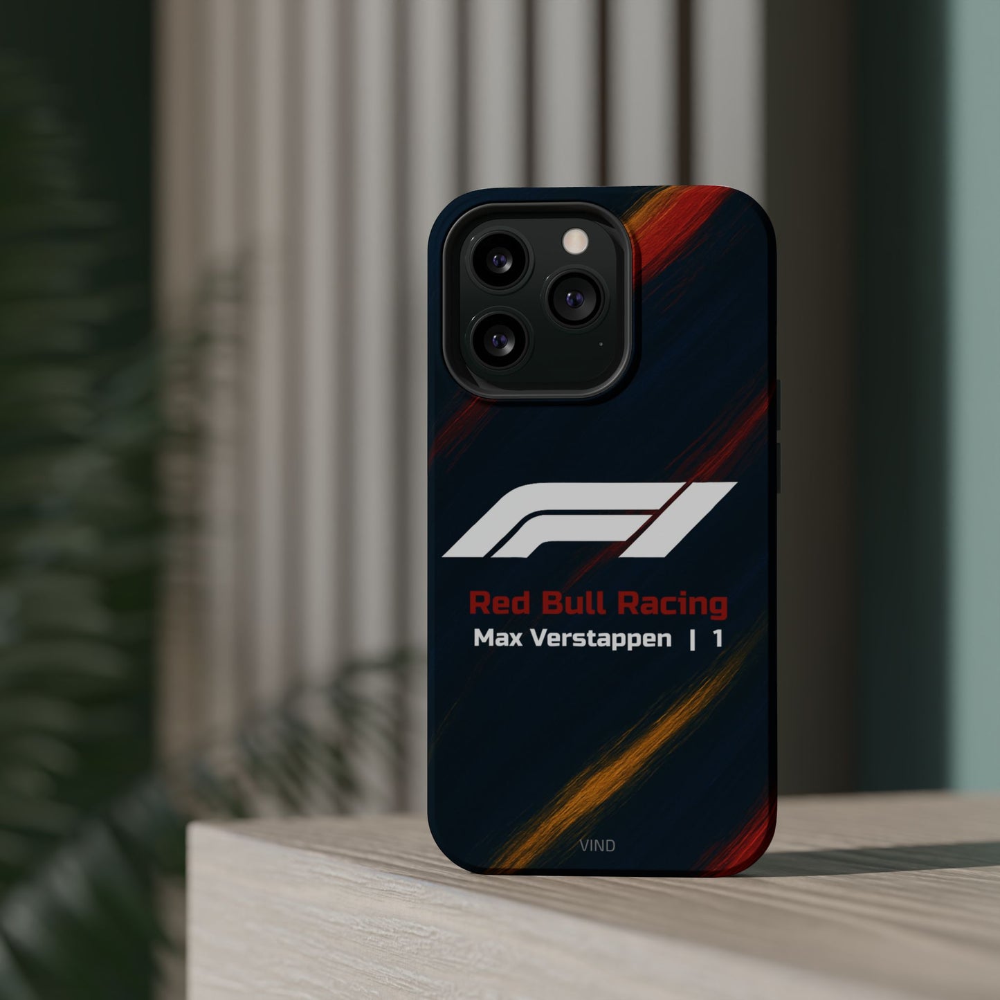 Max Verstappen Red Bull Racing F1 Phone Case – 2025 Season Official Design | MagSafe