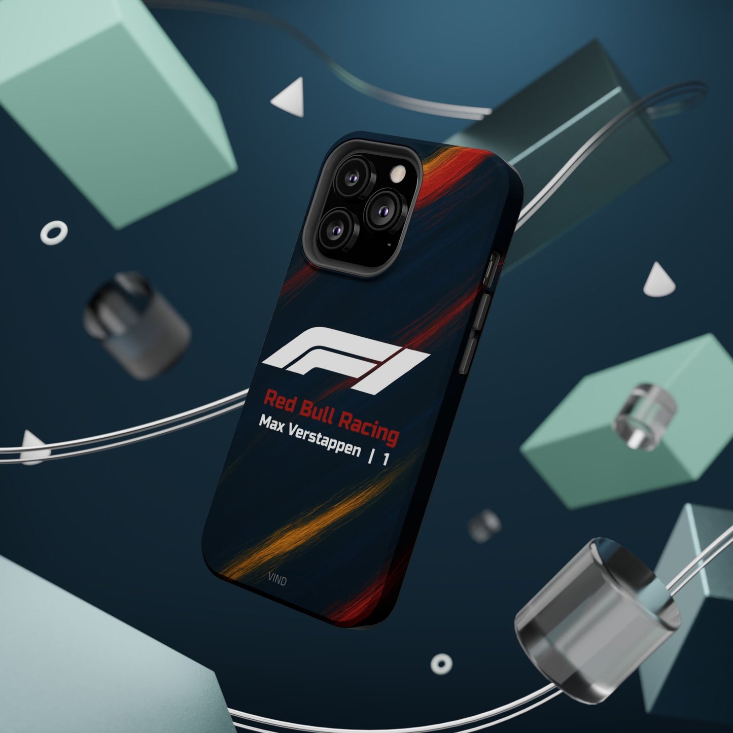 Max Verstappen Red Bull Racing F1 Phone Case – 2025 Season Official Design | MagSafe