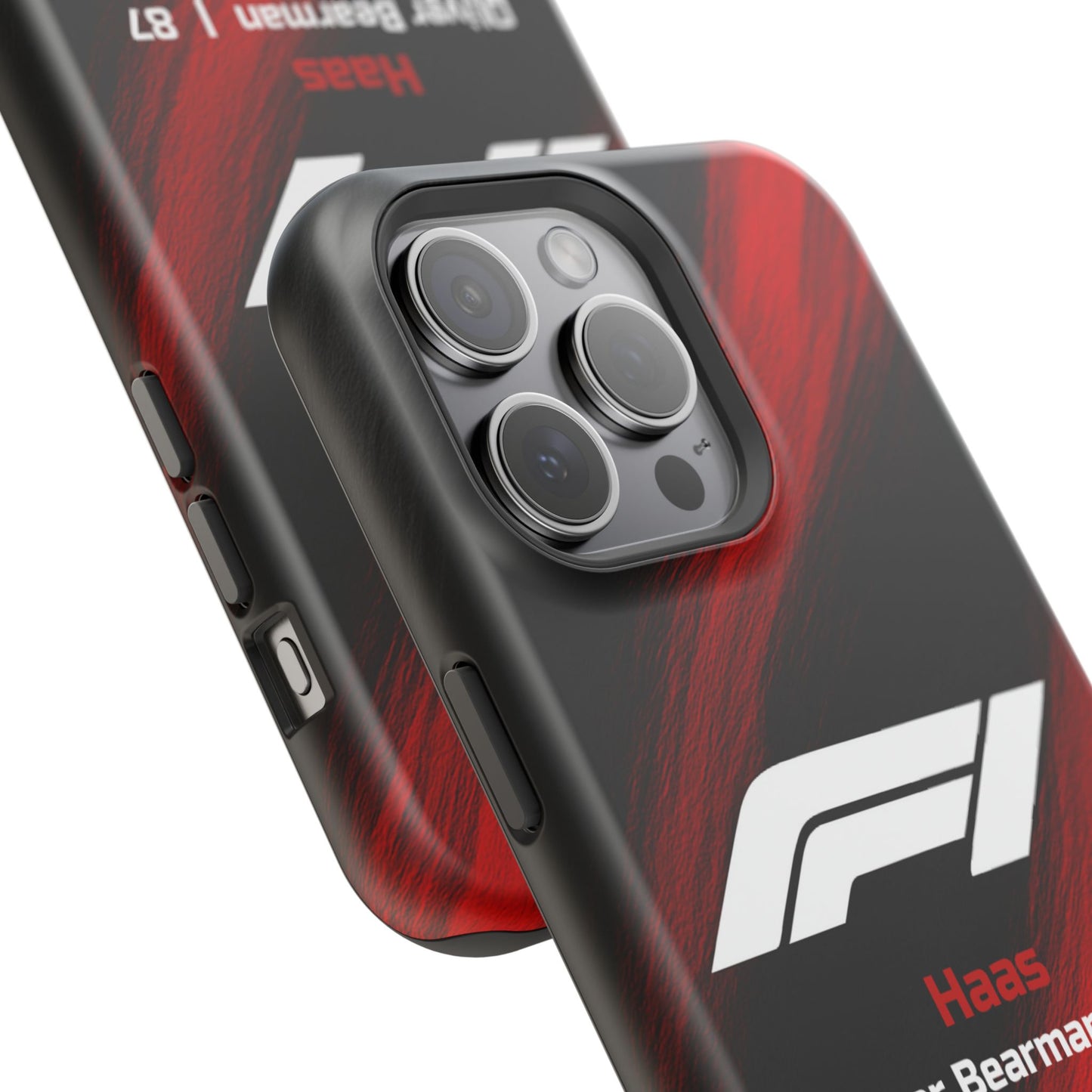 Oliver Bearman Haas F1 Phone Case – 2025 Season Official Design | MagSafe