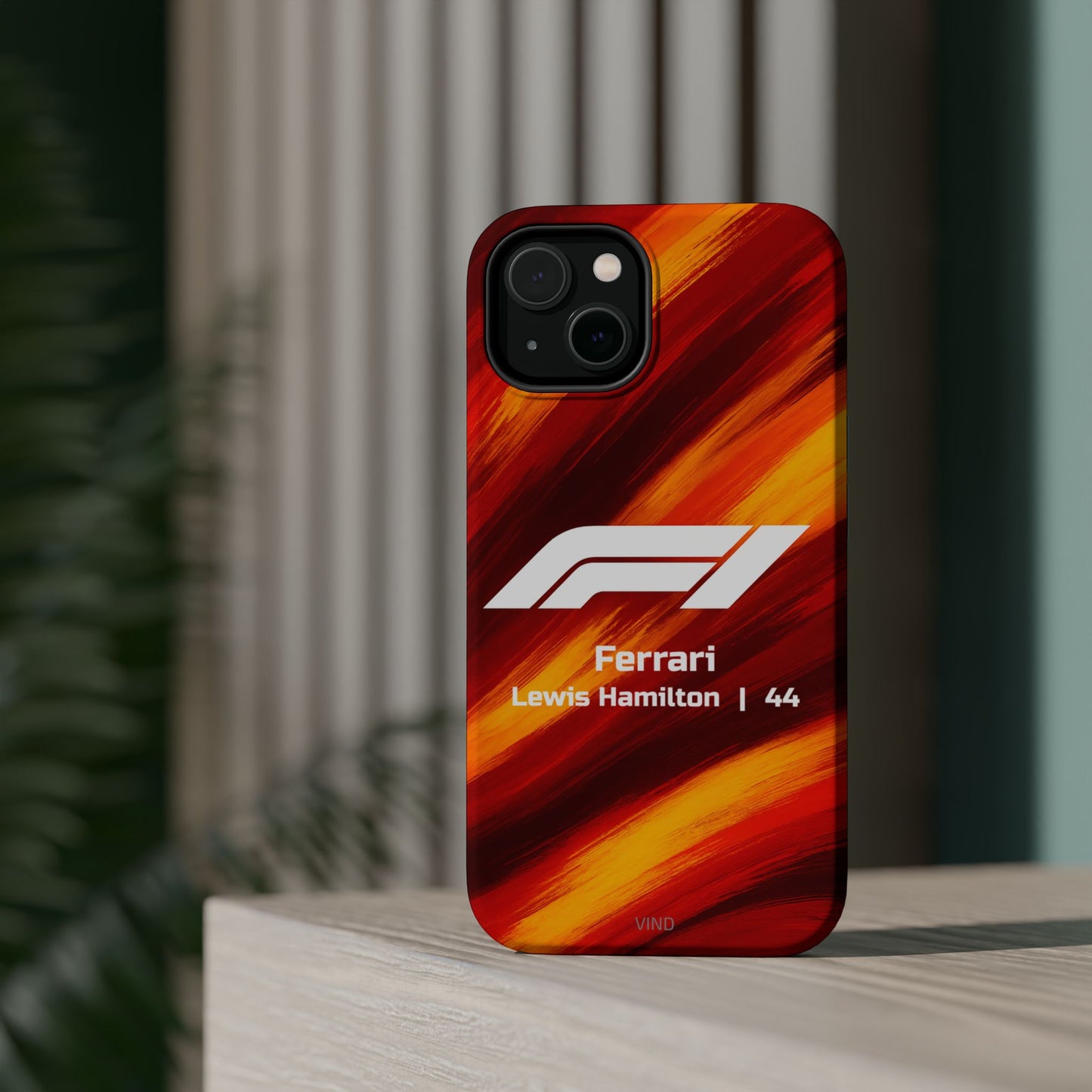 Lewis Hamilton Ferrari F1 Phone Case – 2025 Season Official Design | MagSafe
