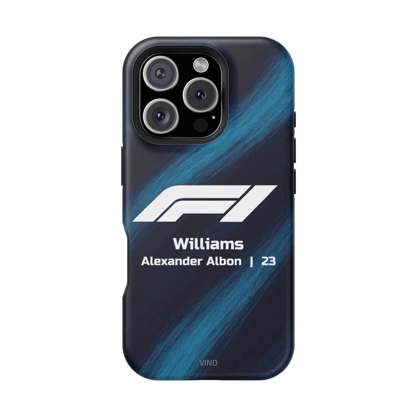 Alexander Albon Williams F1 Phone Case – 2025 Season Official Design | MagSafe