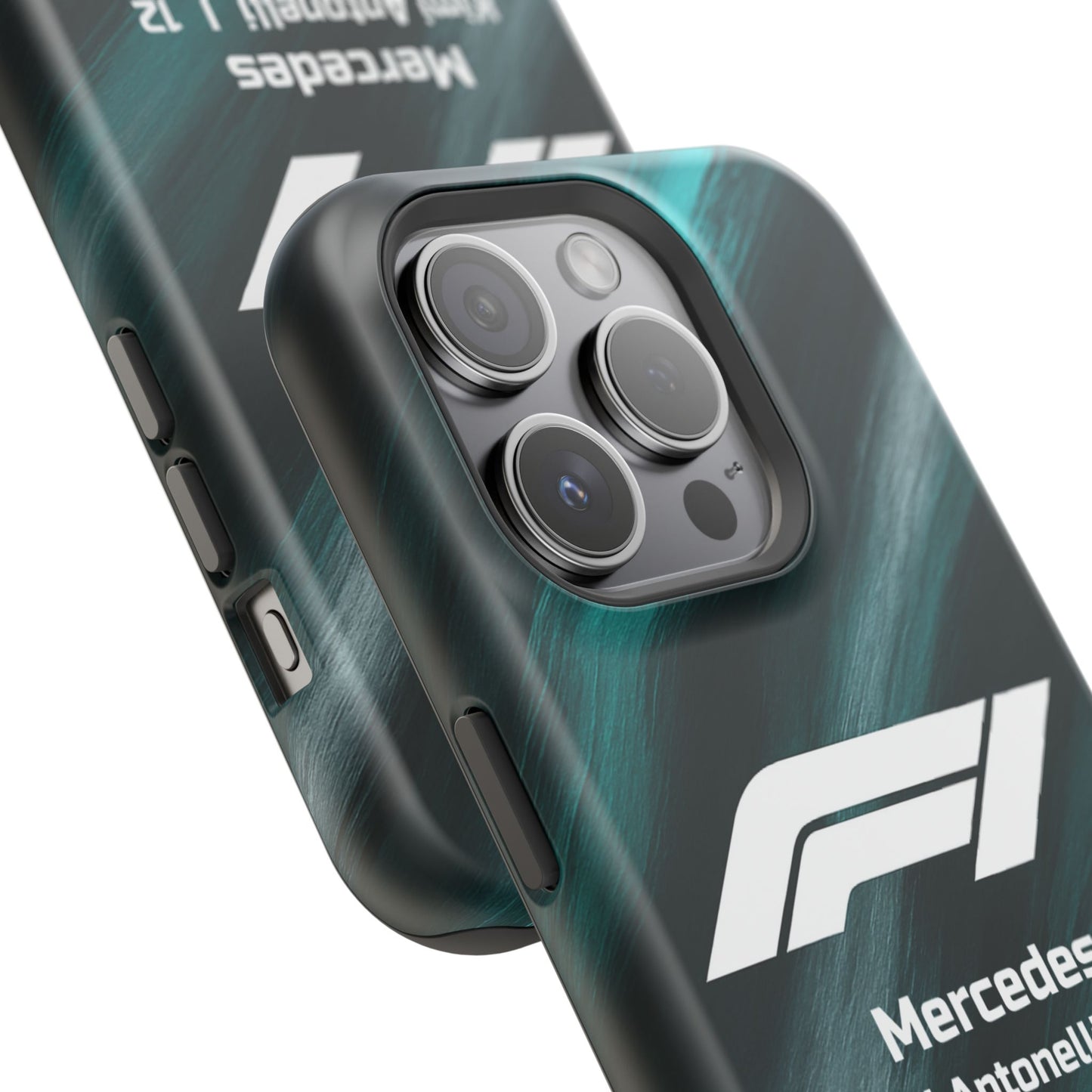 Kimi Antonelli Mercedes F1 Phone Case – 2025 Season Official Design | MagSafe