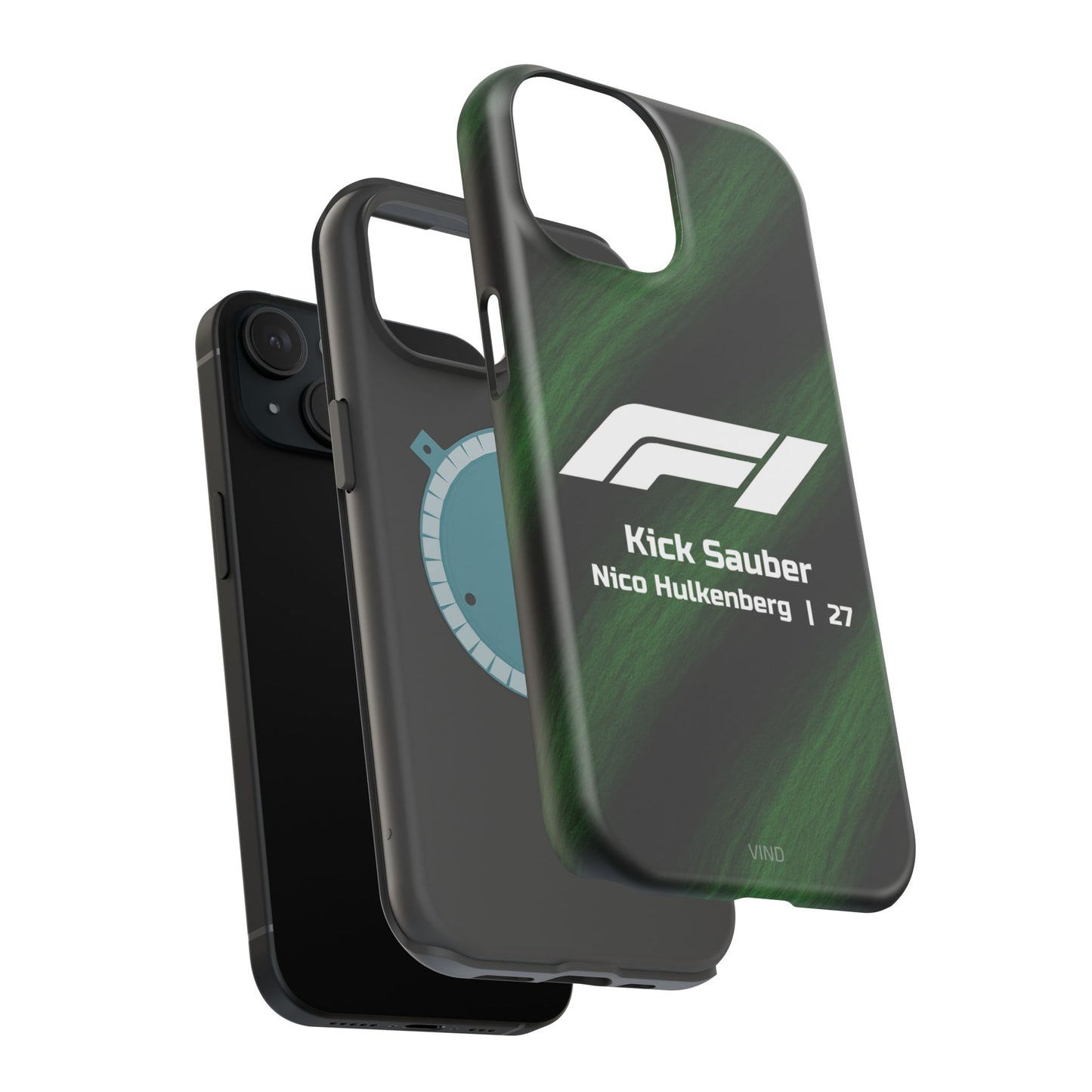 Nico Hülkenberg Kick Sauber F1 Phone Case – 2025 Season Official Design | MagSafe