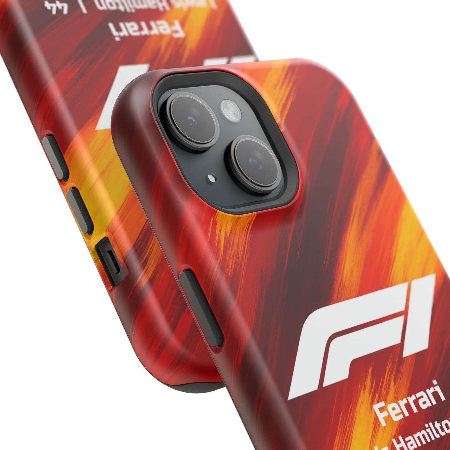 Lewis Hamilton Ferrari F1 Phone Case – 2025 Season Official Design | MagSafe