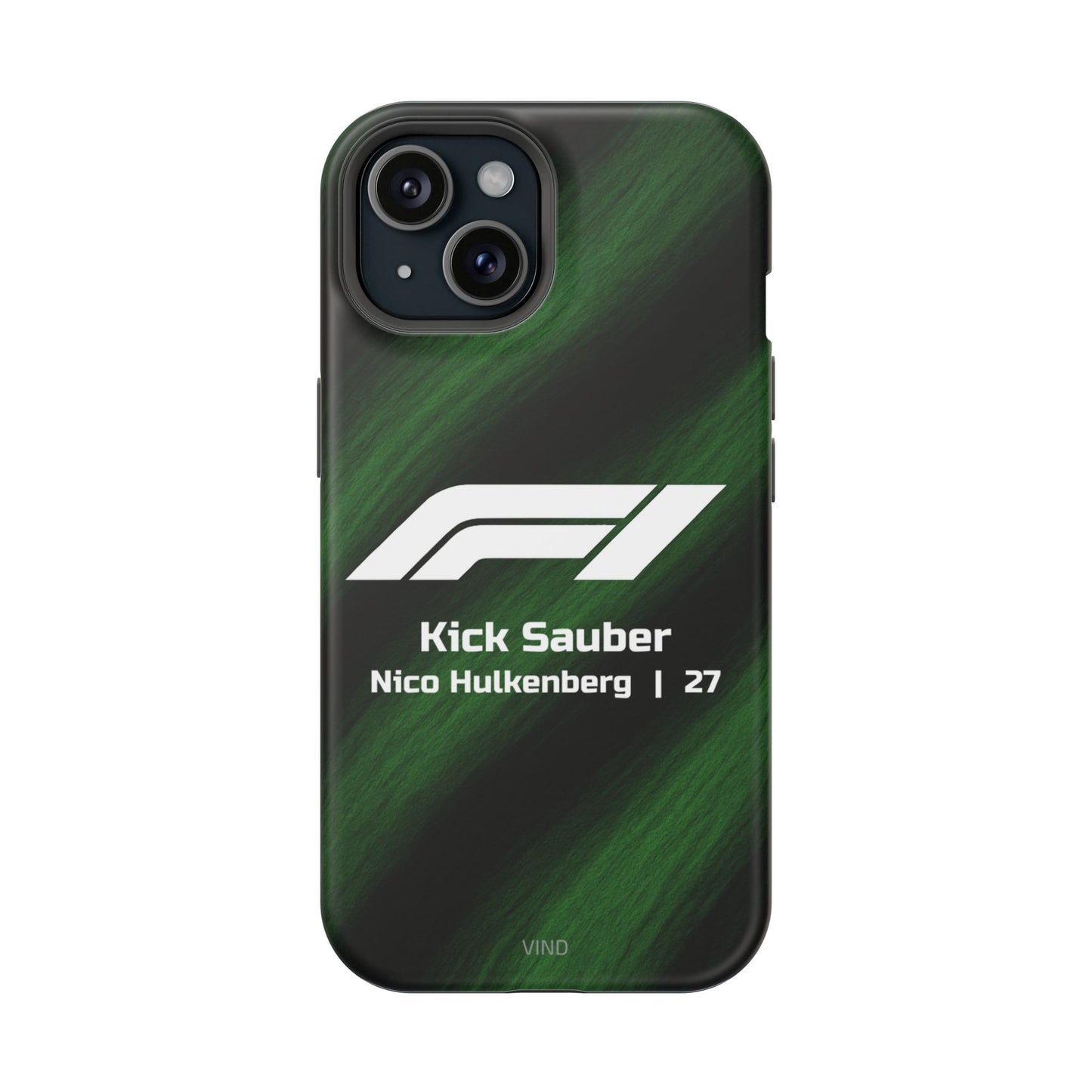 Nico Hülkenberg Kick Sauber F1 Phone Case – 2025 Season Official Design | MagSafe