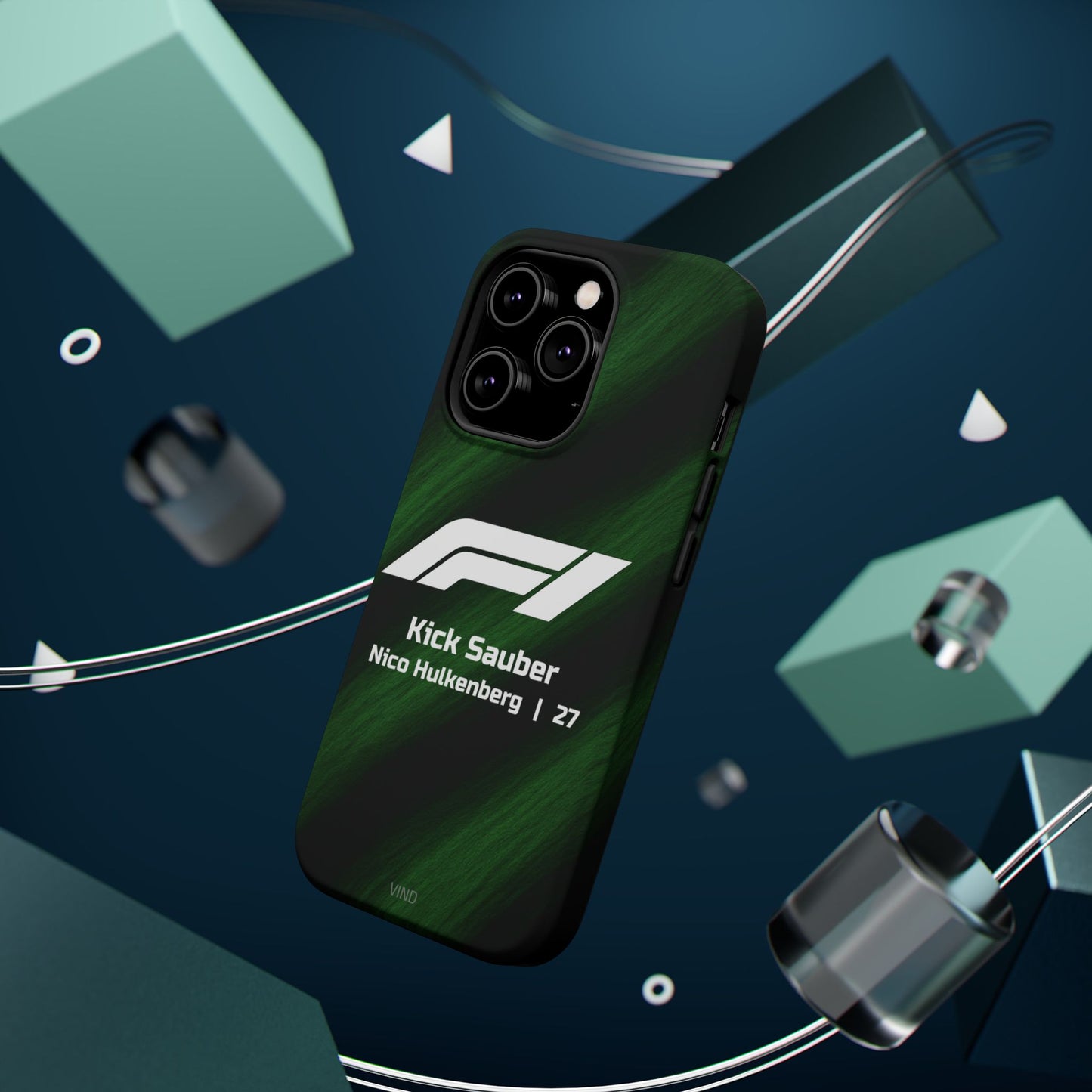 Nico Hülkenberg Kick Sauber F1 Phone Case – 2025 Season Official Design | MagSafe