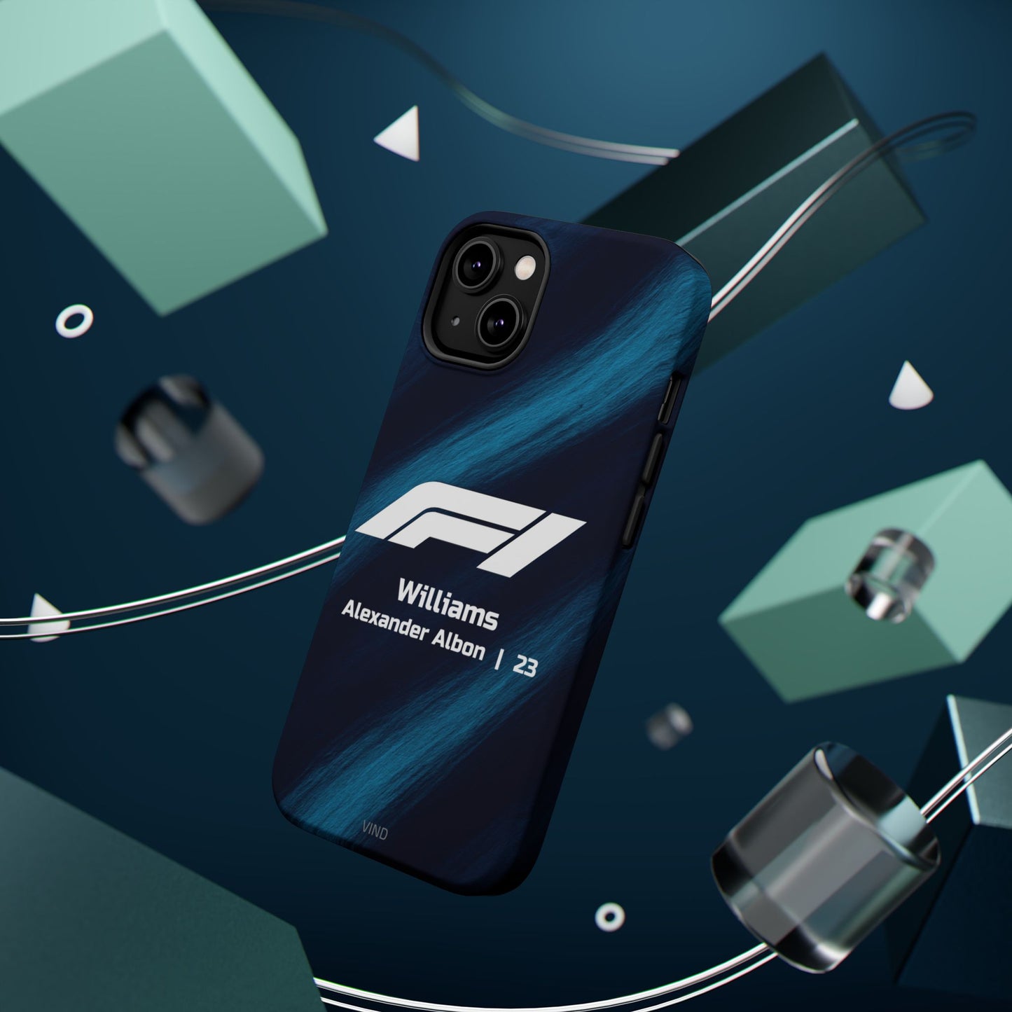 Alexander Albon Williams F1 Phone Case – 2025 Season Official Design | MagSafe