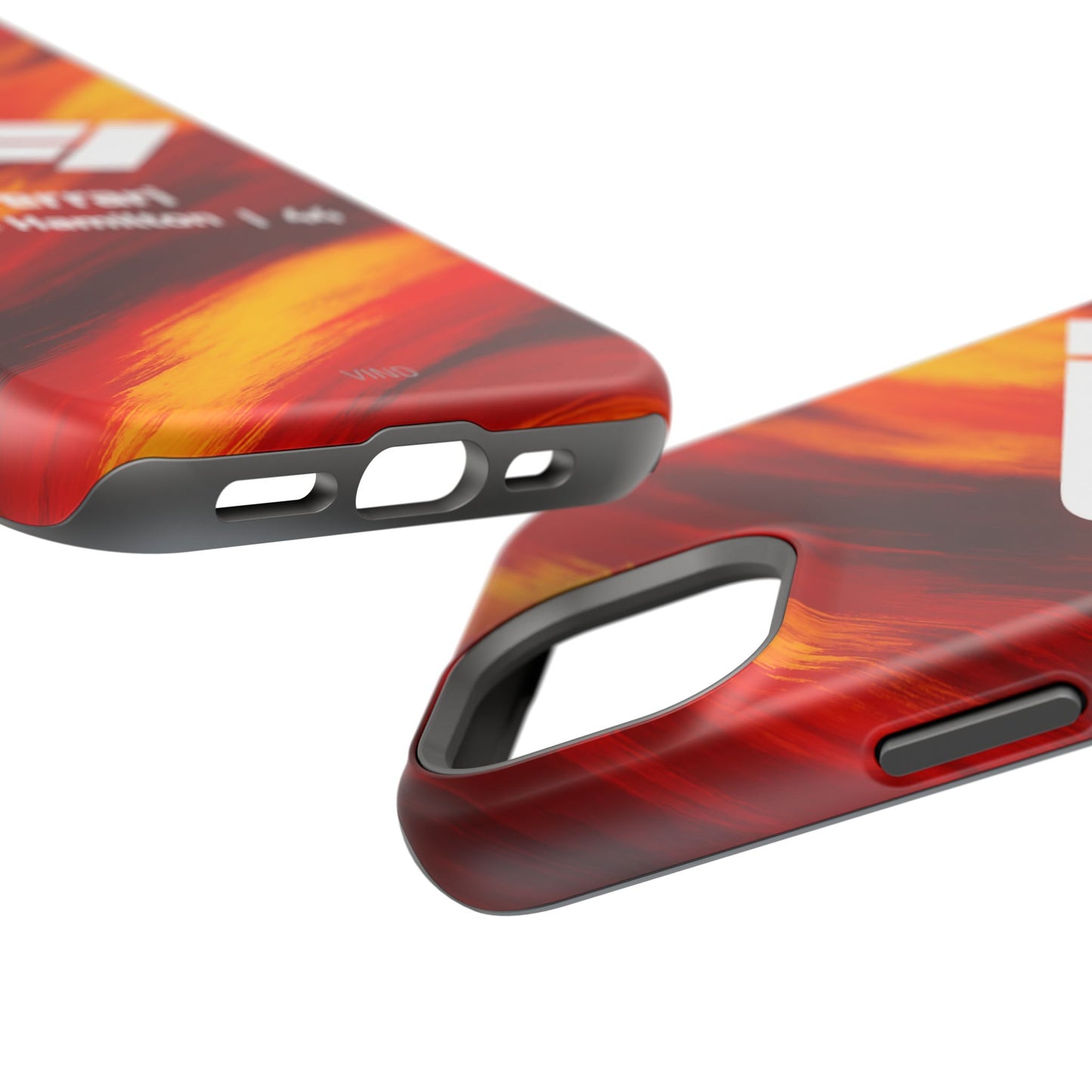 Lewis Hamilton Ferrari F1 Phone Case – 2025 Season Official Design | MagSafe