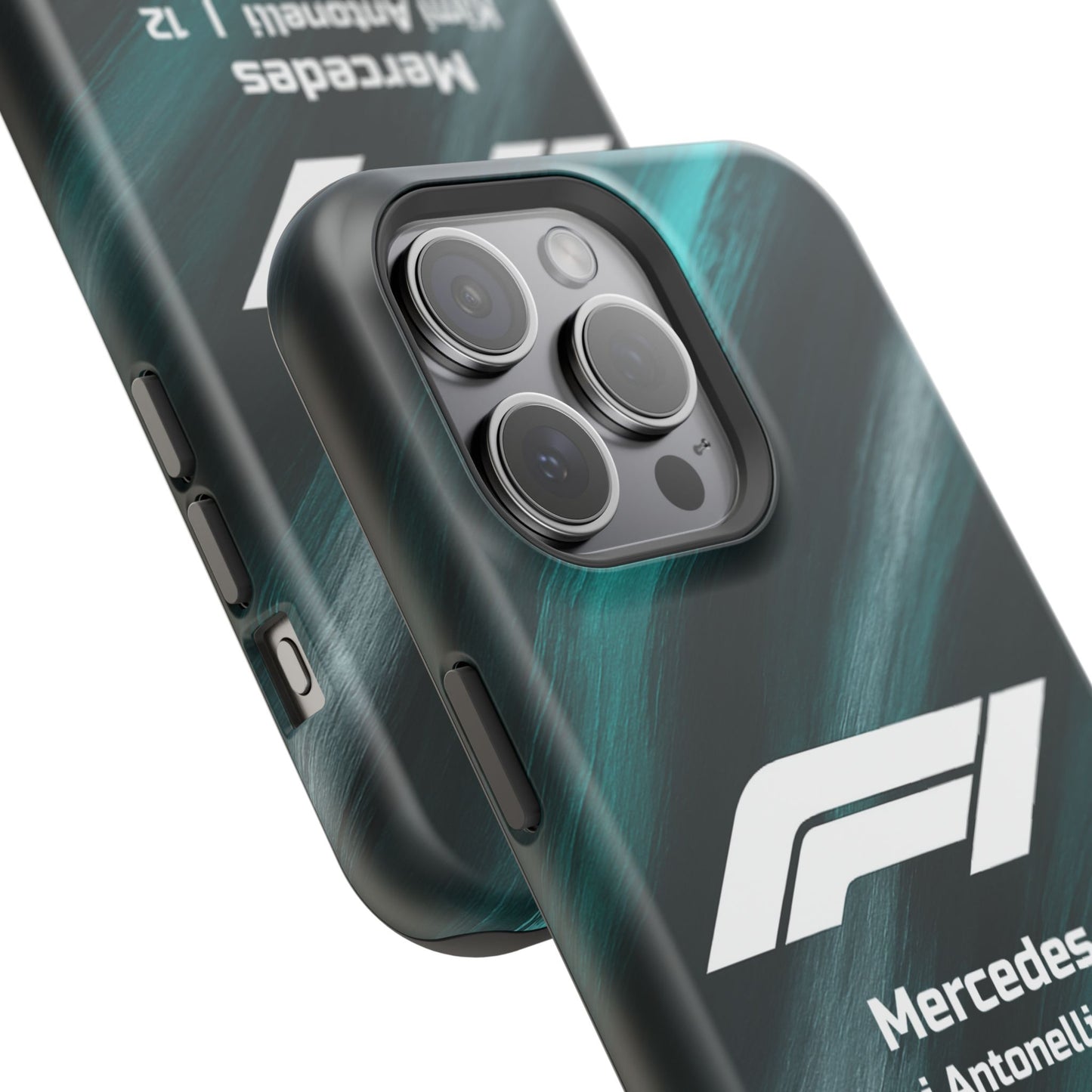 Kimi Antonelli Mercedes F1 Phone Case – 2025 Season Official Design | MagSafe
