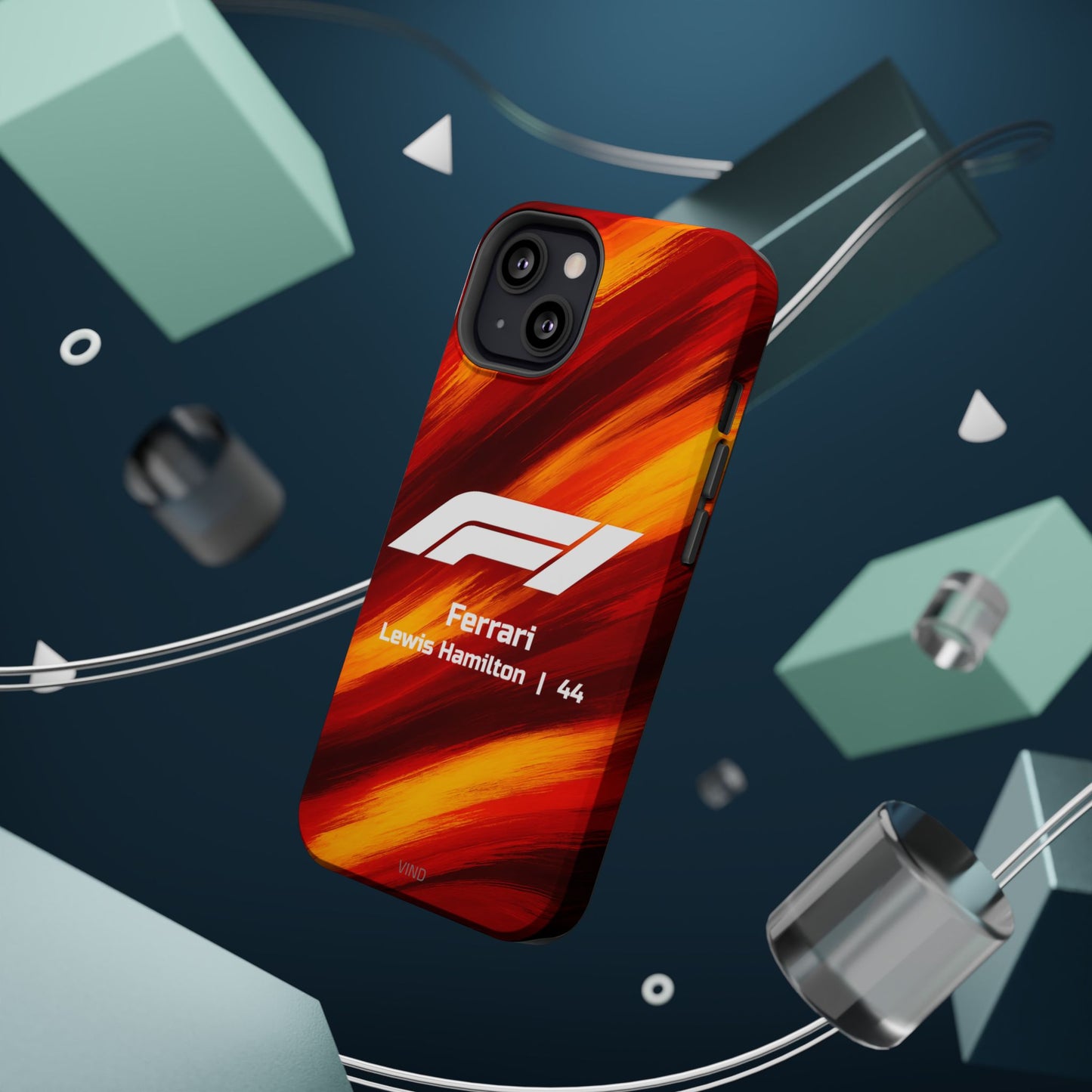 Lewis Hamilton Ferrari F1 Phone Case – 2025 Season Official Design | MagSafe