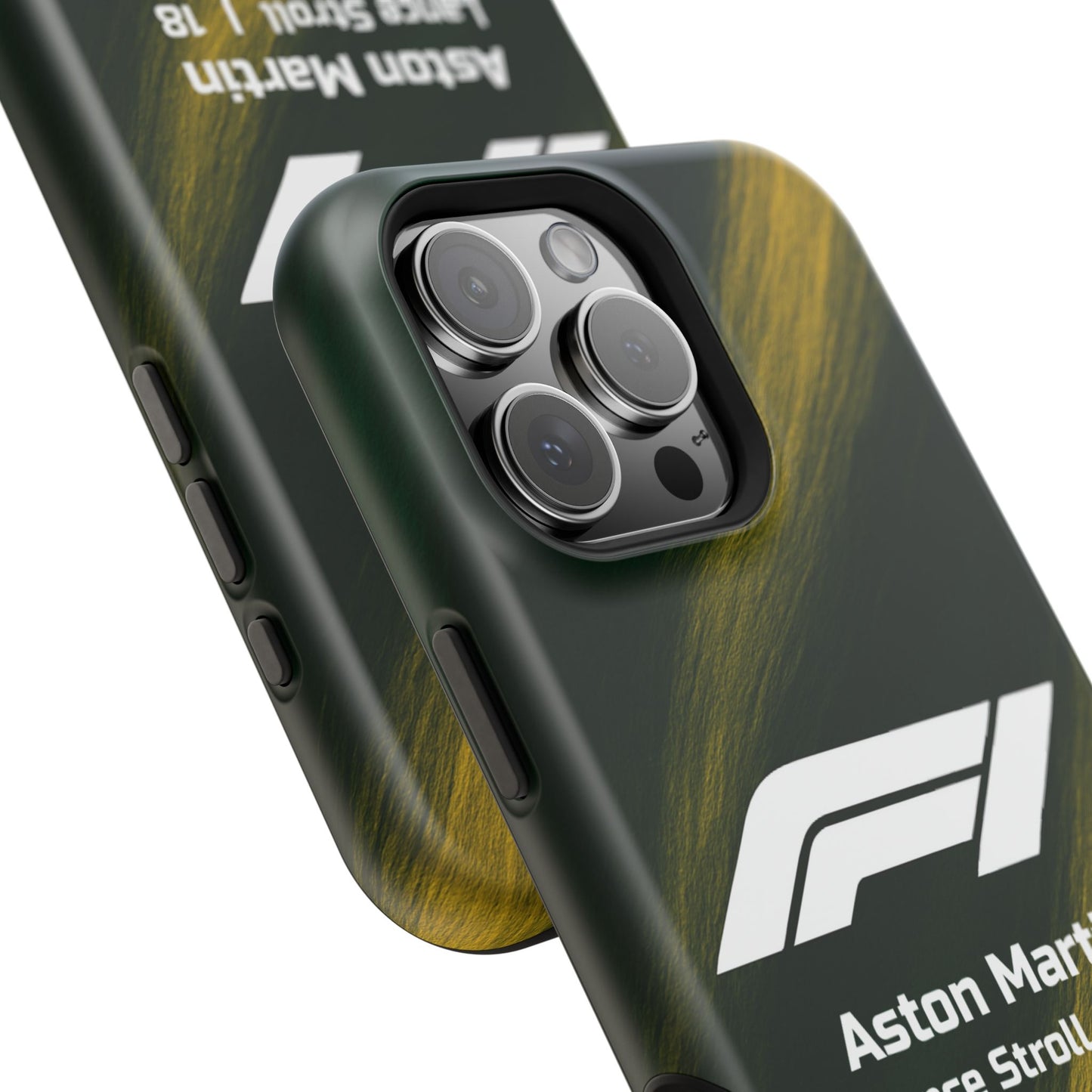 Lance Stroll Aston Martin F1 Phone Case – 2025 Season Official Design | MagSafe