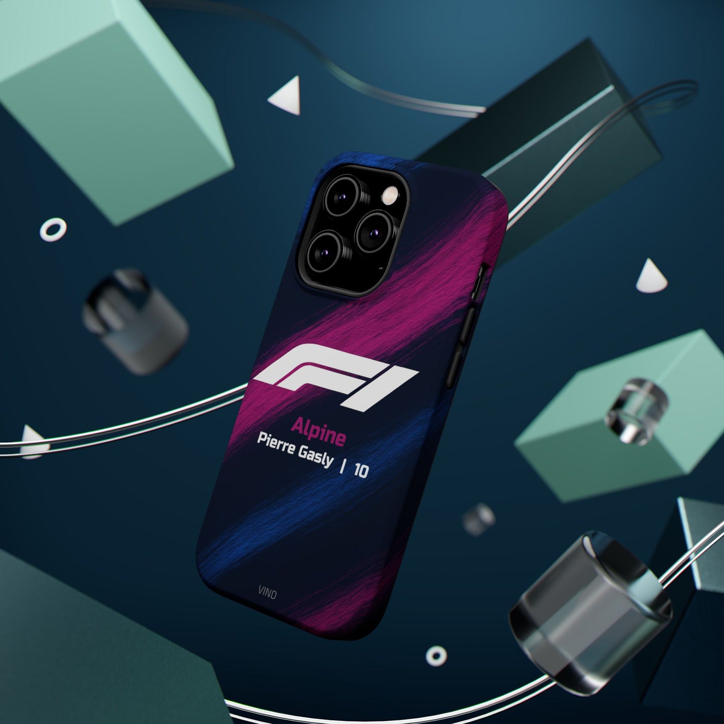 Pierre Gasly Alpine F1 Phone Case – 2025 Season Official Design | MagSafe