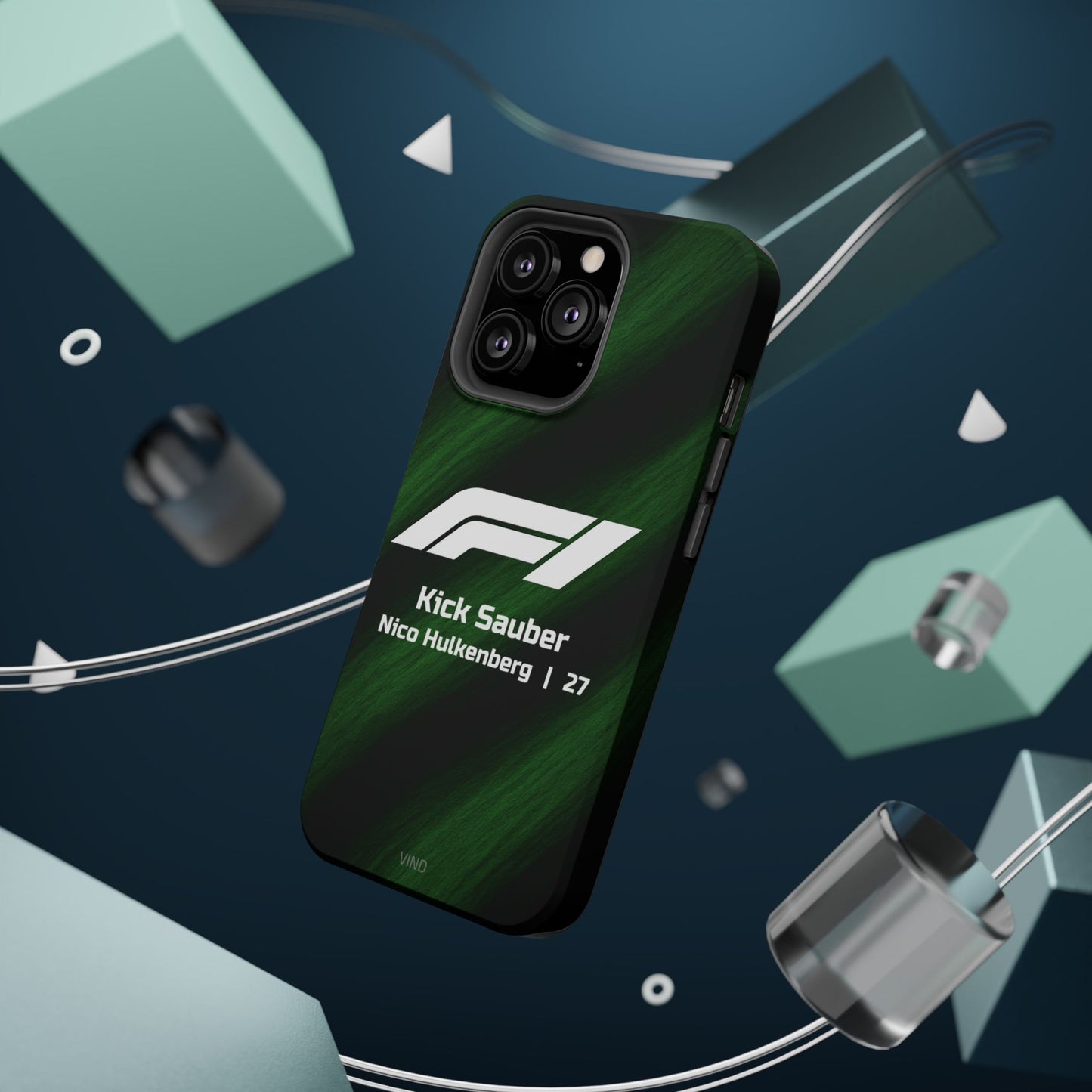 Nico Hülkenberg Kick Sauber F1 Phone Case – 2025 Season Official Design | MagSafe