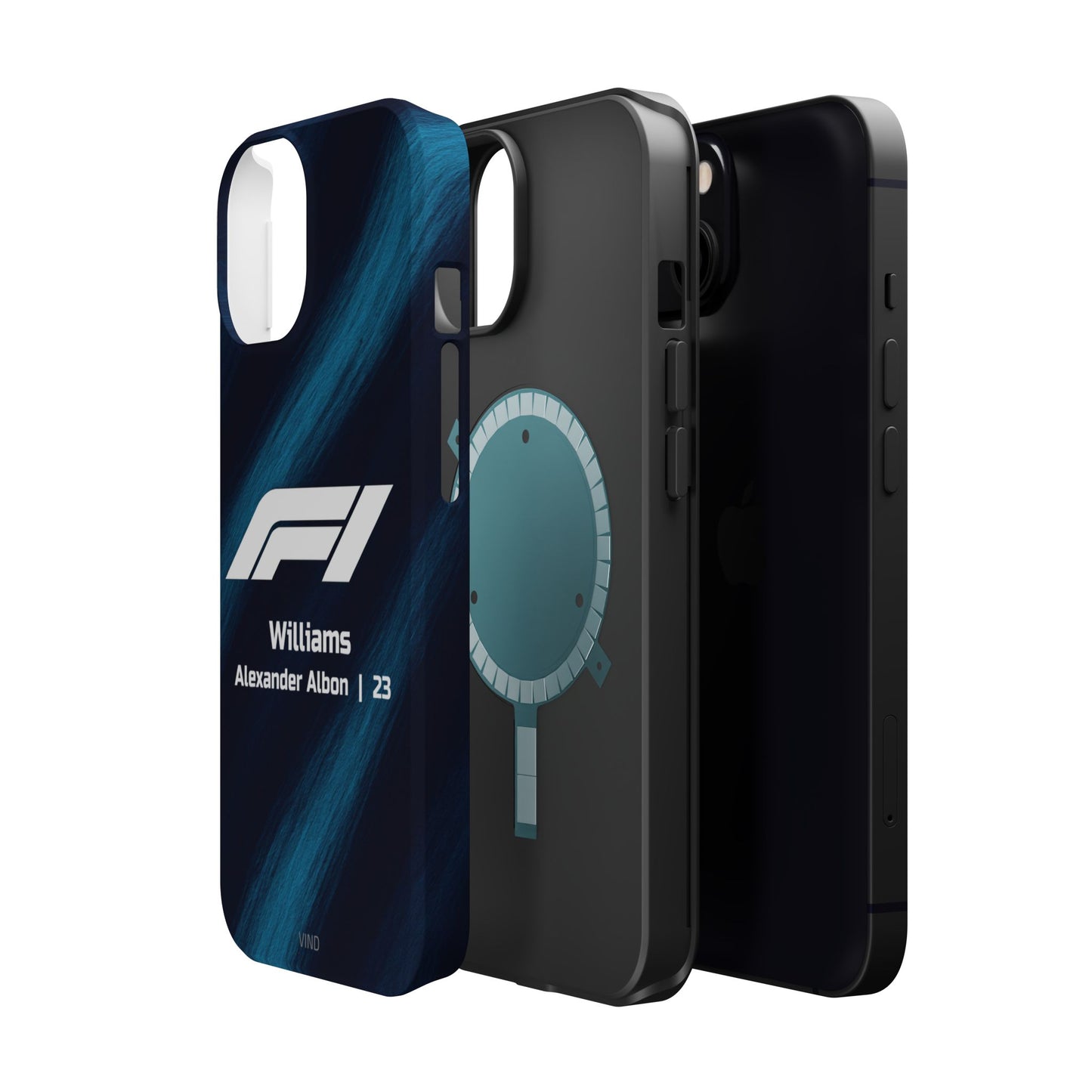 Alexander Albon Williams F1 Phone Case – 2025 Season Official Design | MagSafe
