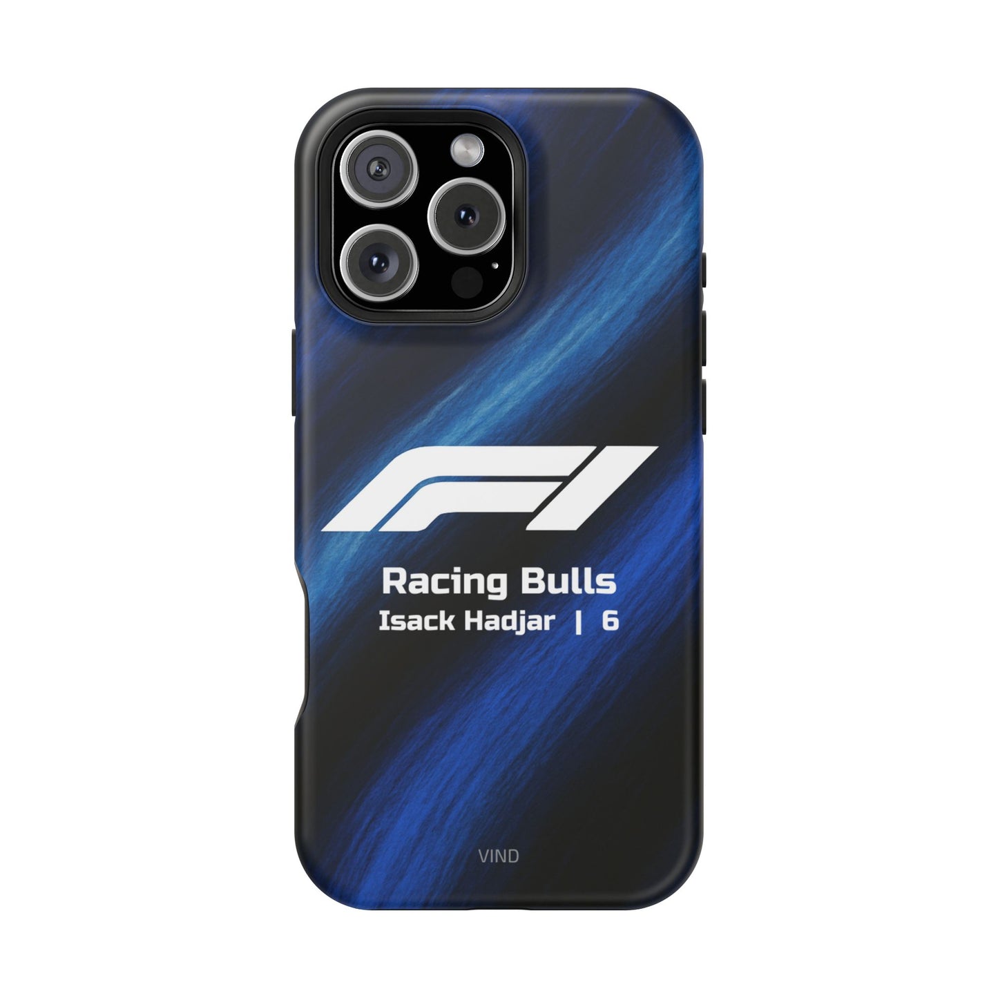 Isack Hadjar Racing Bulls F1 Phone Case – 2025 Season Official Design | MagSafe