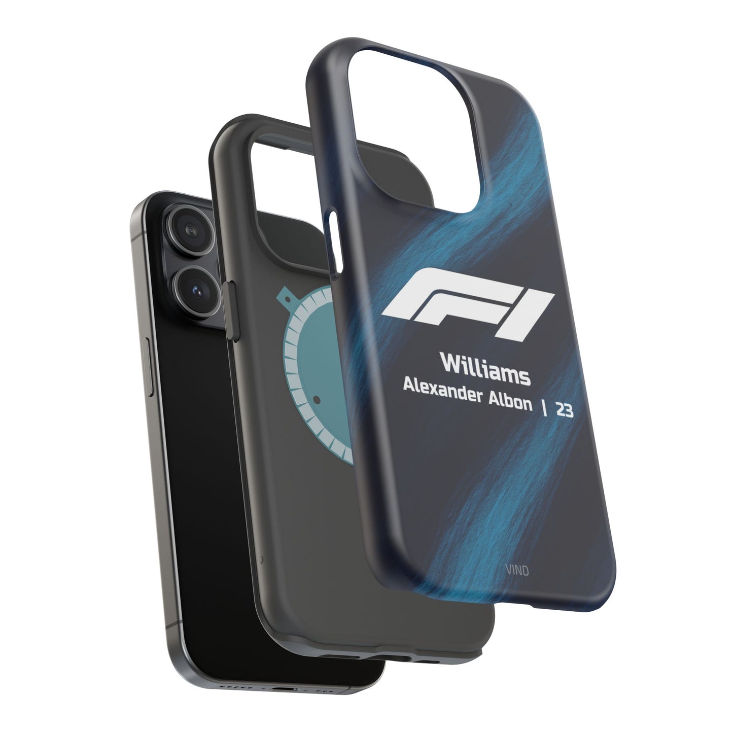 Alexander Albon Williams F1 Phone Case – 2025 Season Official Design | MagSafe
