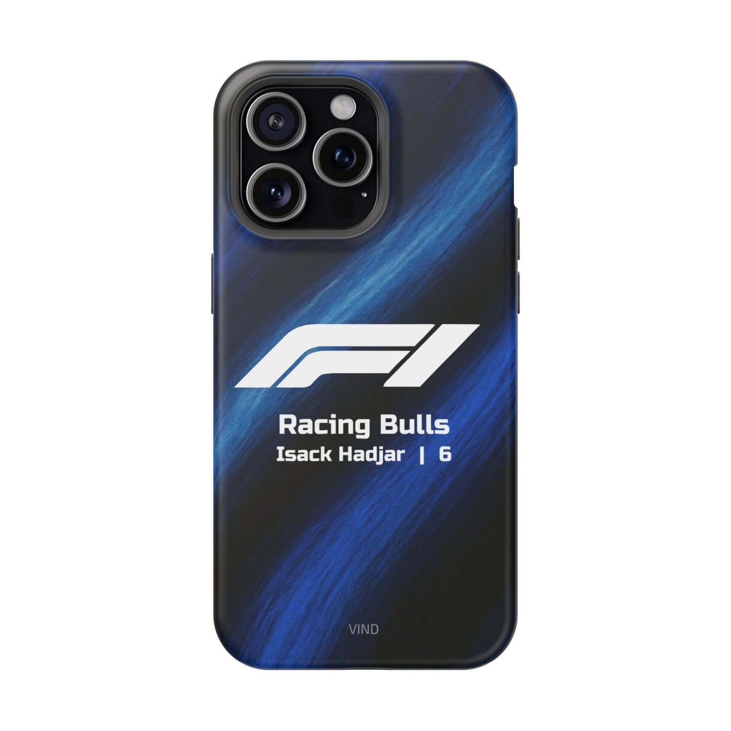 Isack Hadjar Racing Bulls F1 Phone Case – 2025 Season Official Design | MagSafe