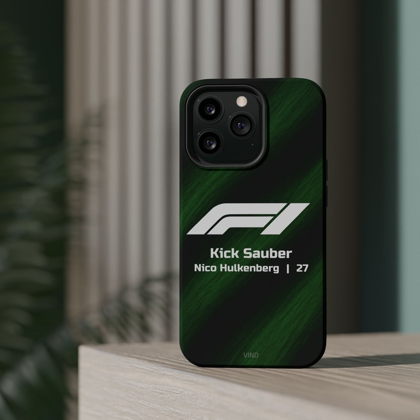 Nico Hülkenberg Kick Sauber F1 Phone Case – 2025 Season Official Design | MagSafe