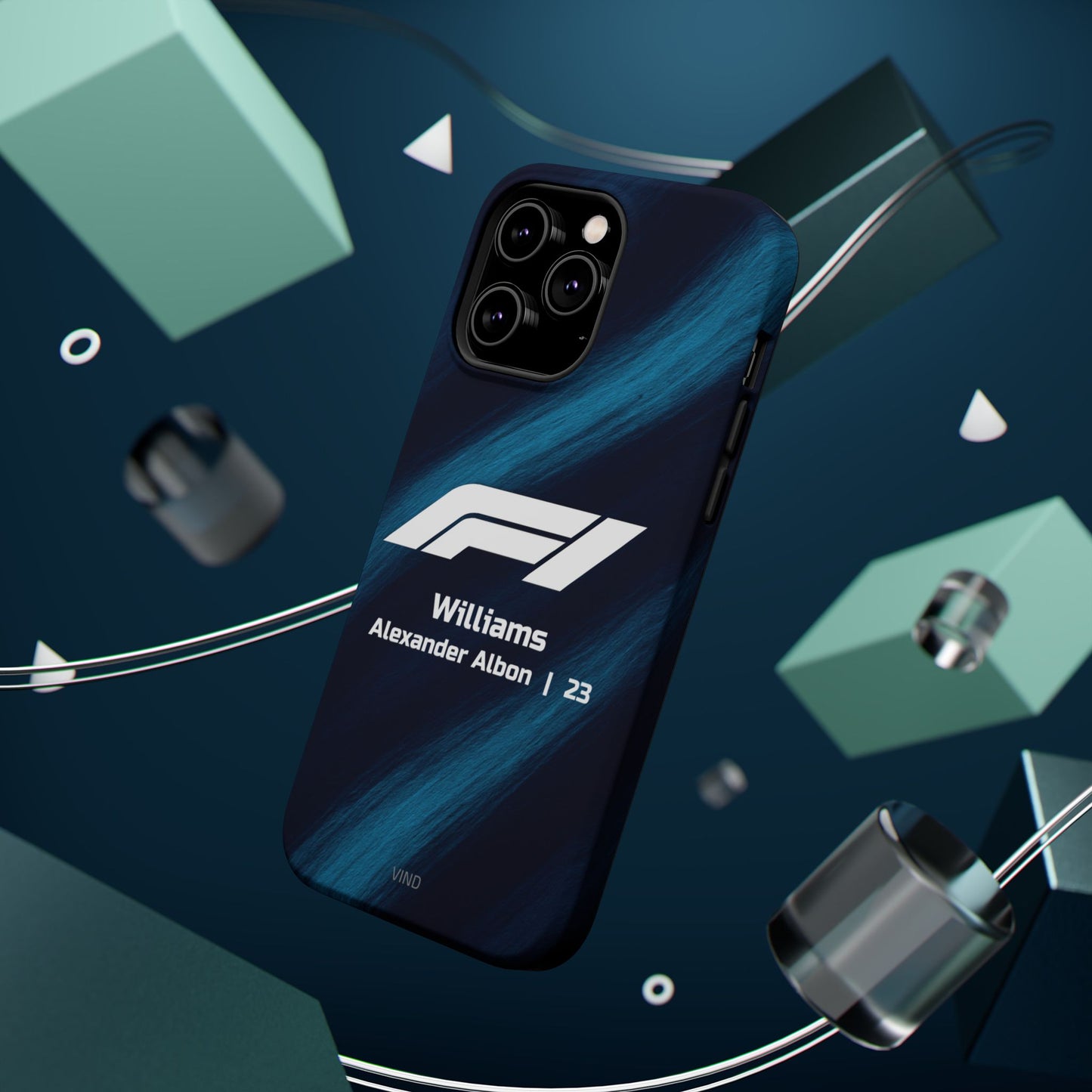Alexander Albon Williams F1 Phone Case – 2025 Season Official Design | MagSafe