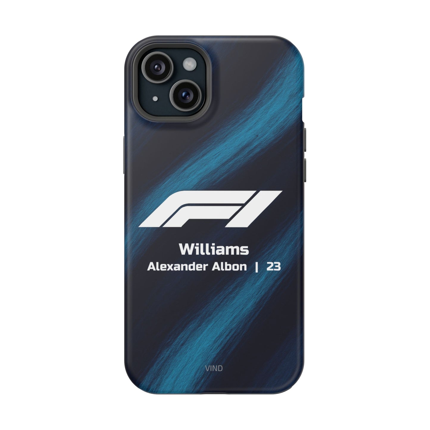 Alexander Albon Williams F1 Phone Case – 2025 Season Official Design | MagSafe