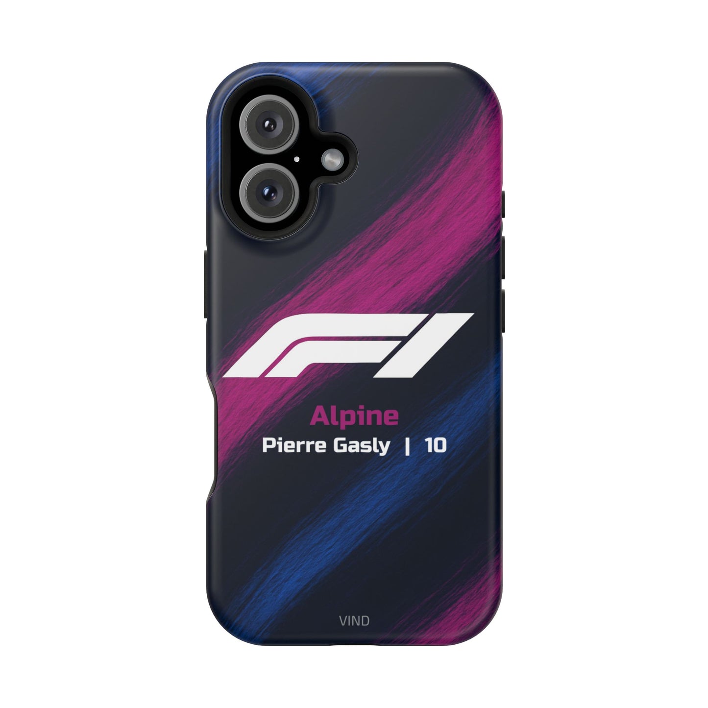 Pierre Gasly Alpine F1 Phone Case – 2025 Season Official Design | MagSafe