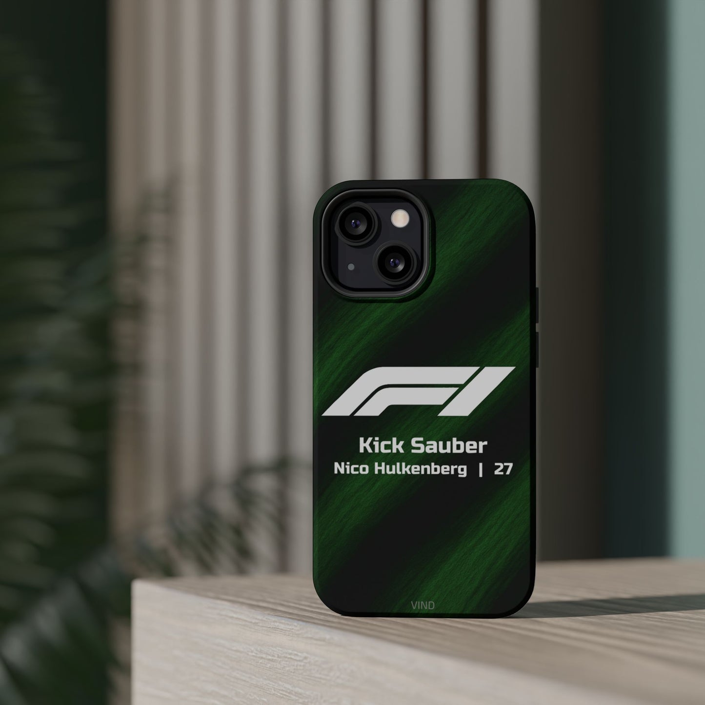 Nico Hülkenberg Kick Sauber F1 Phone Case – 2025 Season Official Design | MagSafe