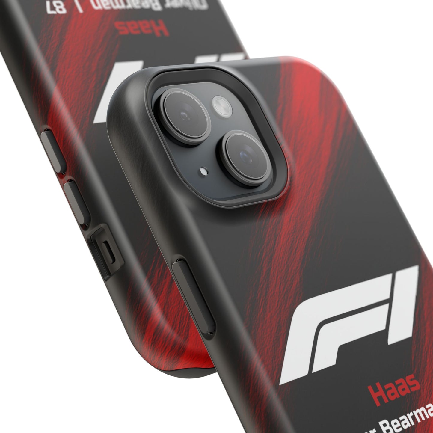 Oliver Bearman Haas F1 Phone Case – 2025 Season Official Design | MagSafe