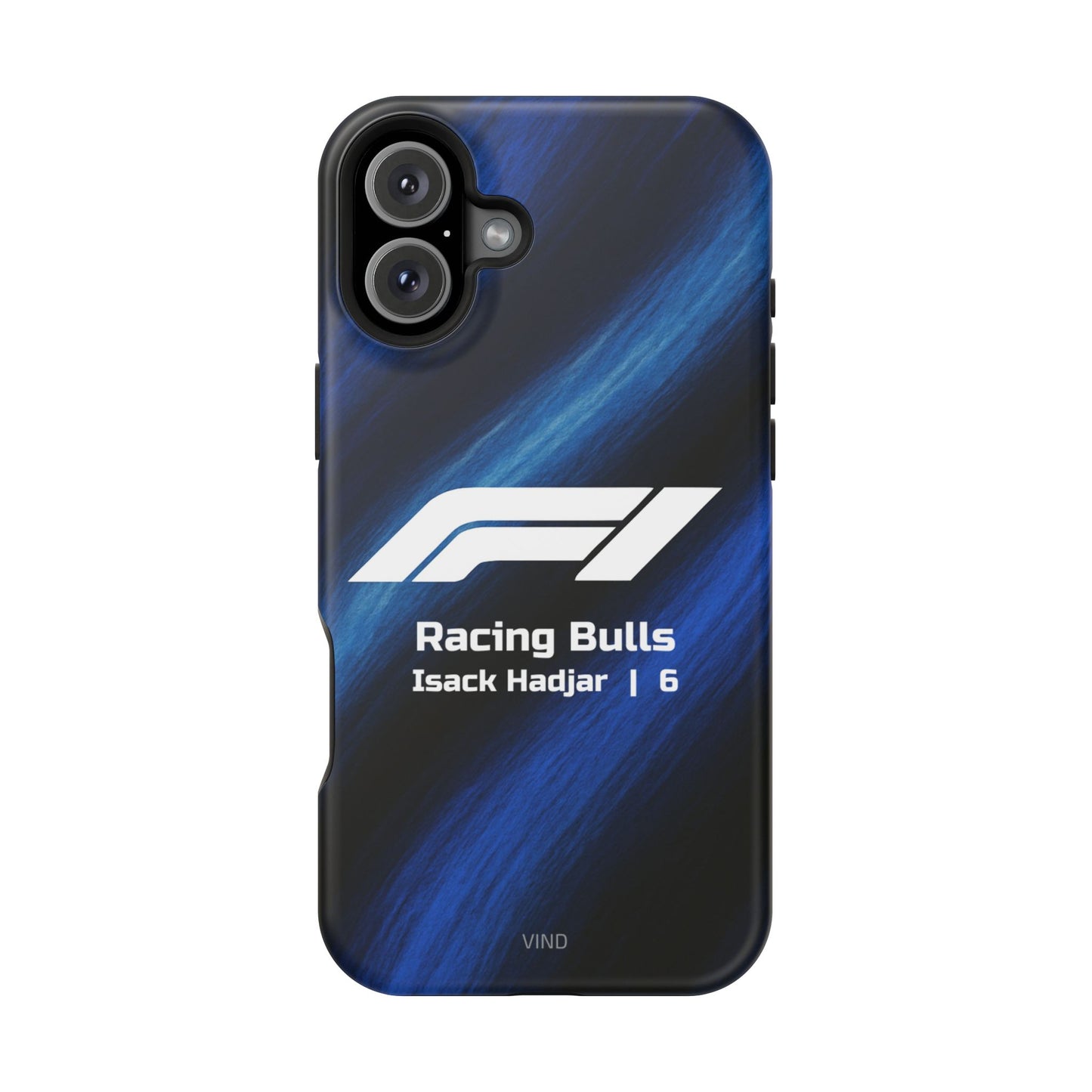 Isack Hadjar Racing Bulls F1 Phone Case – 2025 Season Official Design | MagSafe