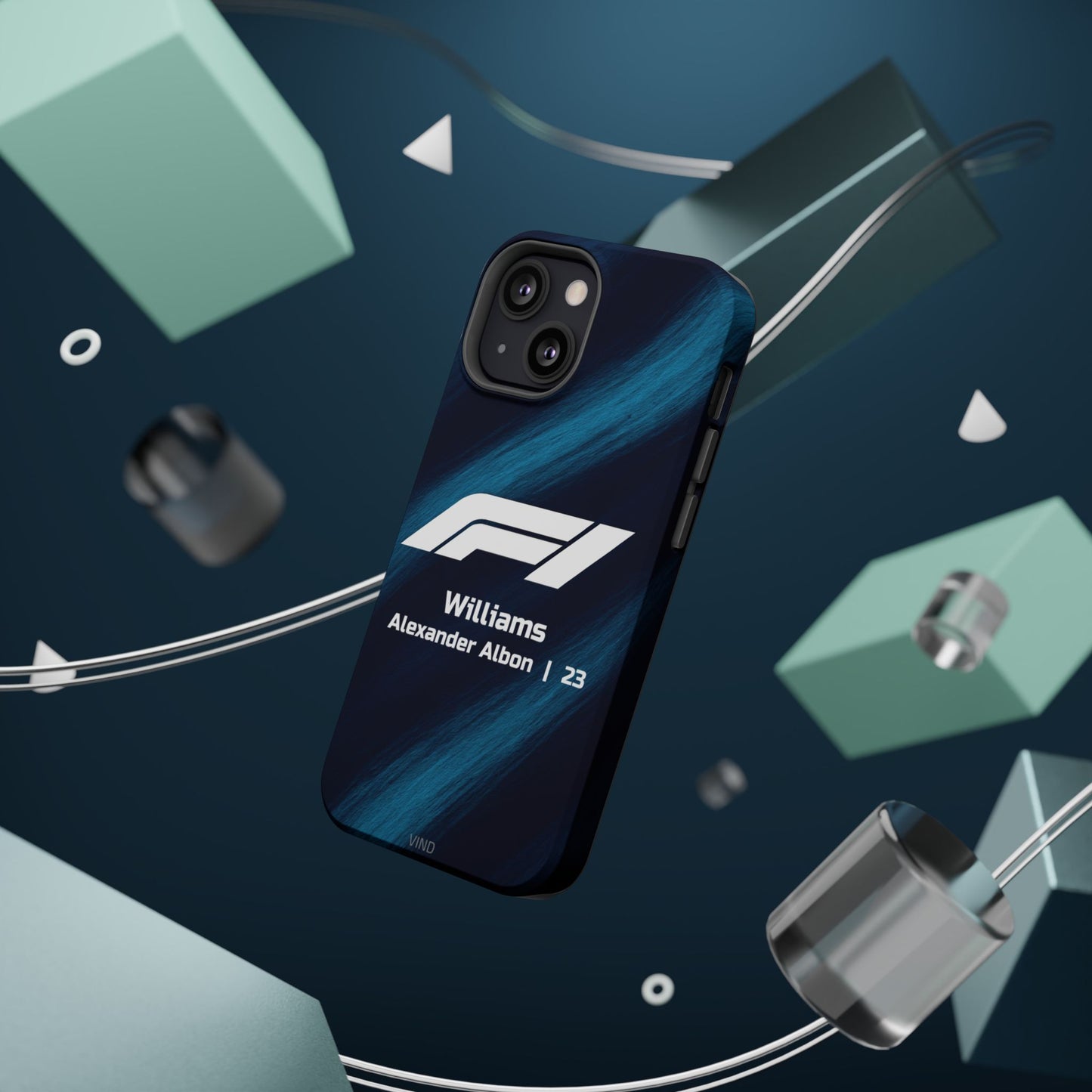 Alexander Albon Williams F1 Phone Case – 2025 Season Official Design | MagSafe