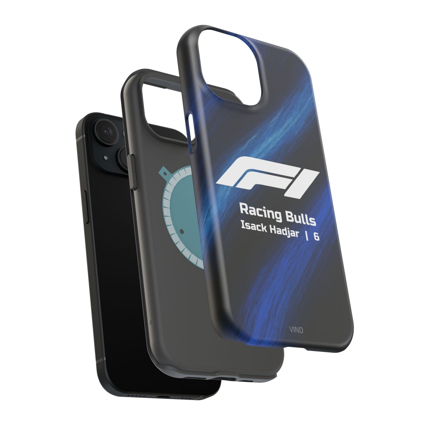 Isack Hadjar Racing Bulls F1 Phone Case – 2025 Season Official Design | MagSafe