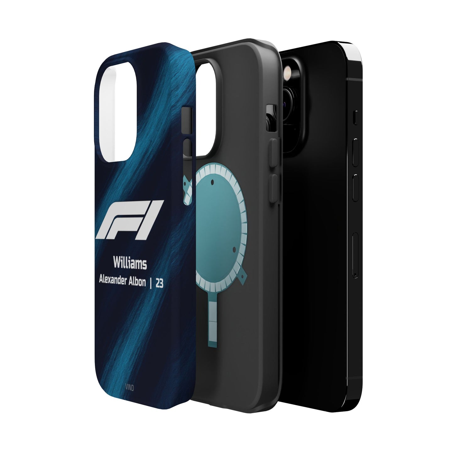 Alexander Albon Williams F1 Phone Case – 2025 Season Official Design | MagSafe