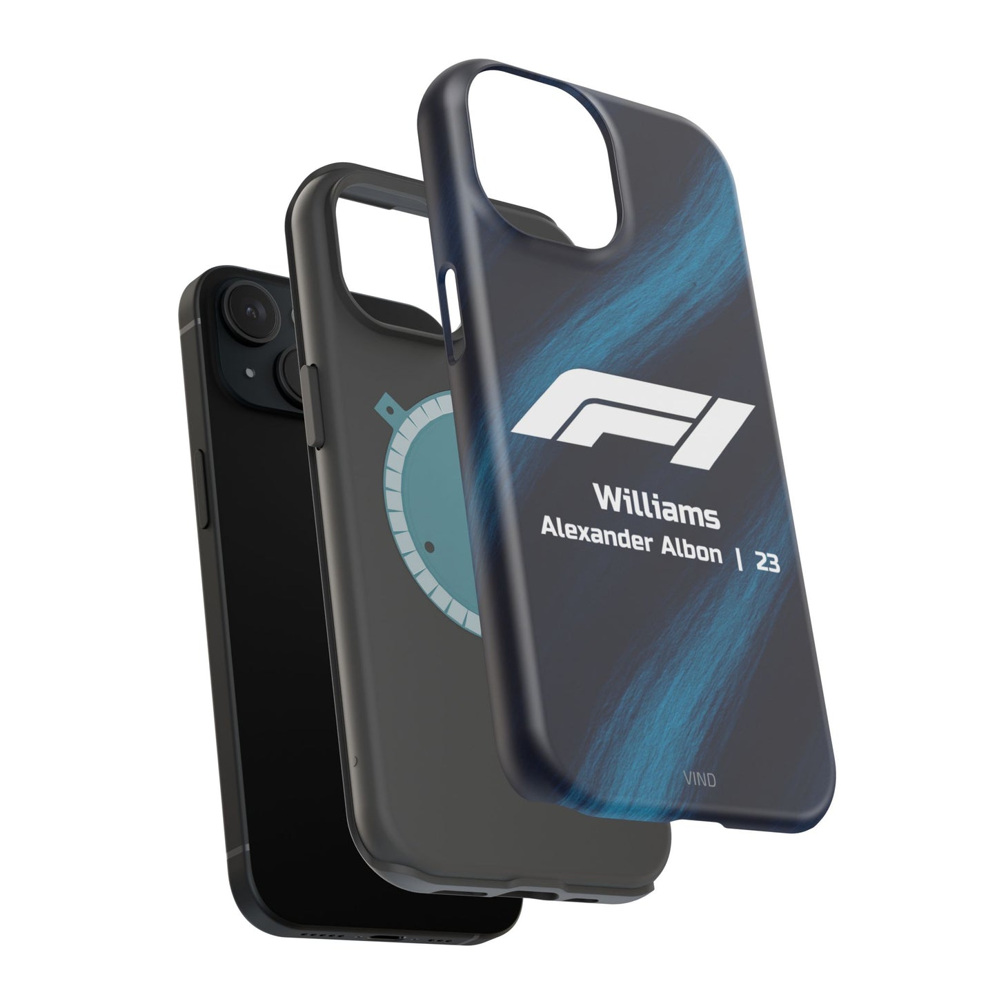 Alexander Albon Williams F1 Phone Case – 2025 Season Official Design | MagSafe