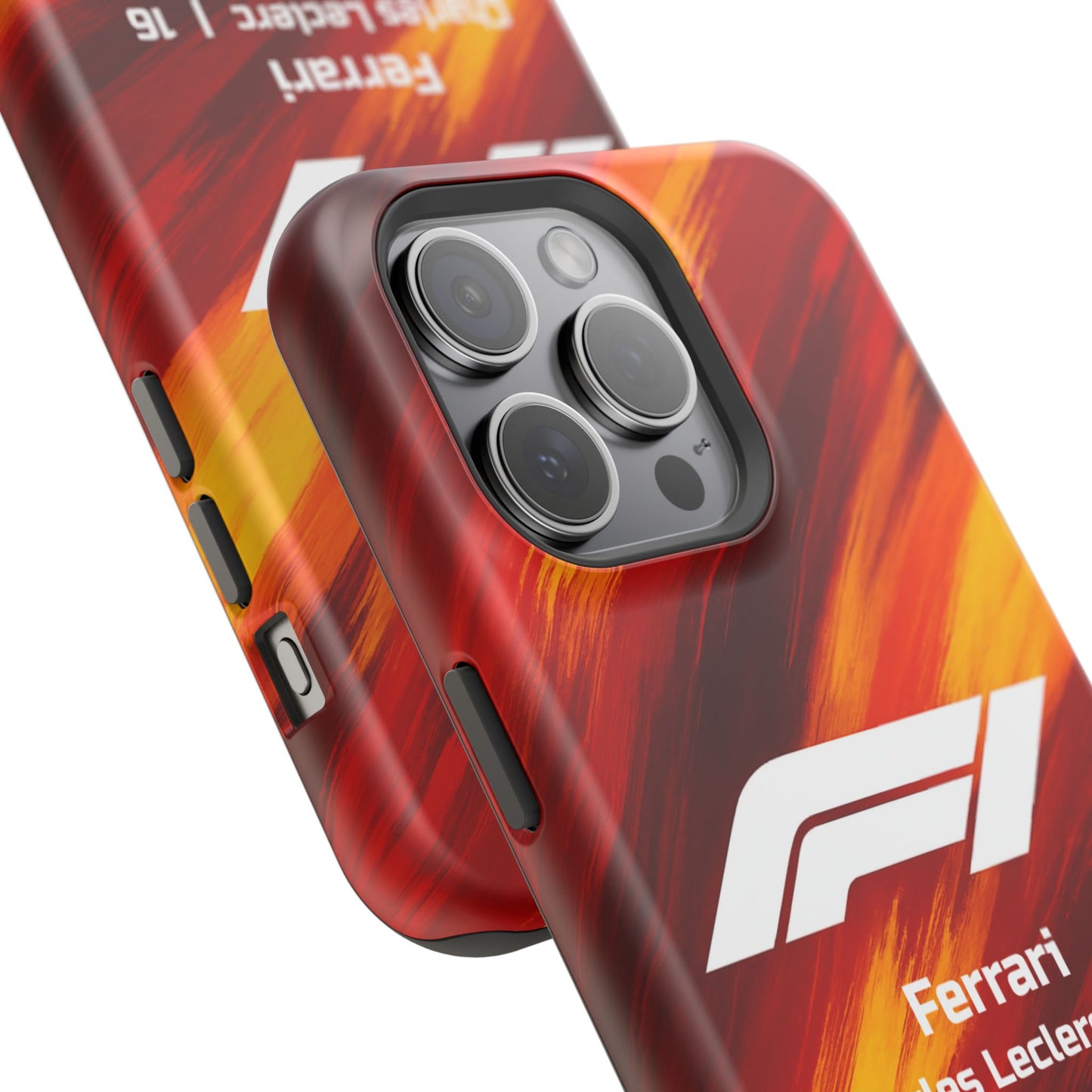 Charles Leclerc Ferrari F1 Phone Case – 2025 Season Official Design | MagSafe