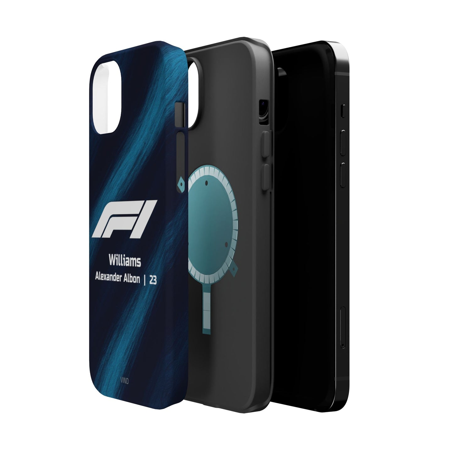 Alexander Albon Williams F1 Phone Case – 2025 Season Official Design | MagSafe