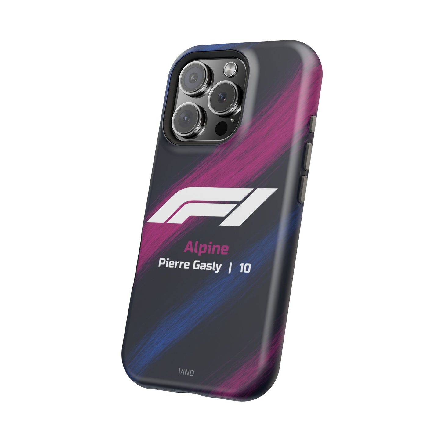 Pierre Gasly Alpine F1 Phone Case – 2025 Season Official Design | MagSafe