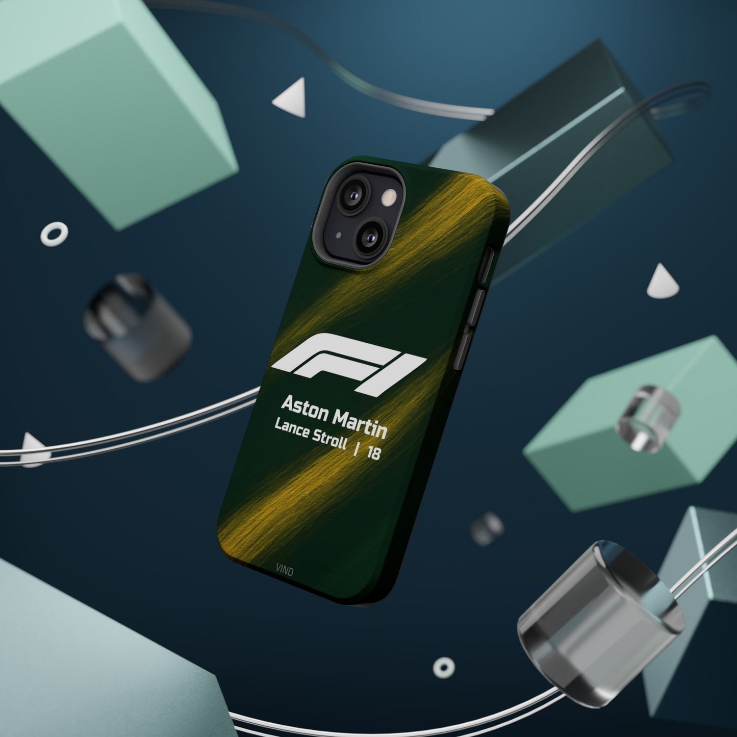 Lance Stroll Aston Martin F1 Phone Case – 2025 Season Official Design | MagSafe